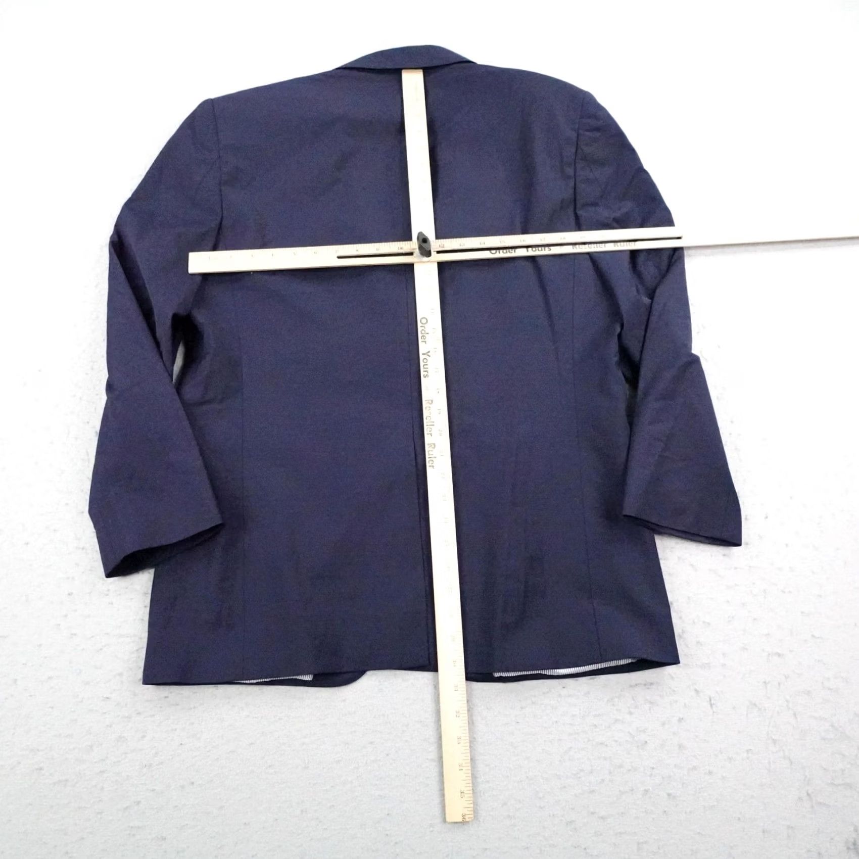 Brooks Brothers Brooks Brothers Blazer Mens 42R Blue Explorer Madison Fit Slim Suit Jacket Coat Size 42R - 4 Thumbnail