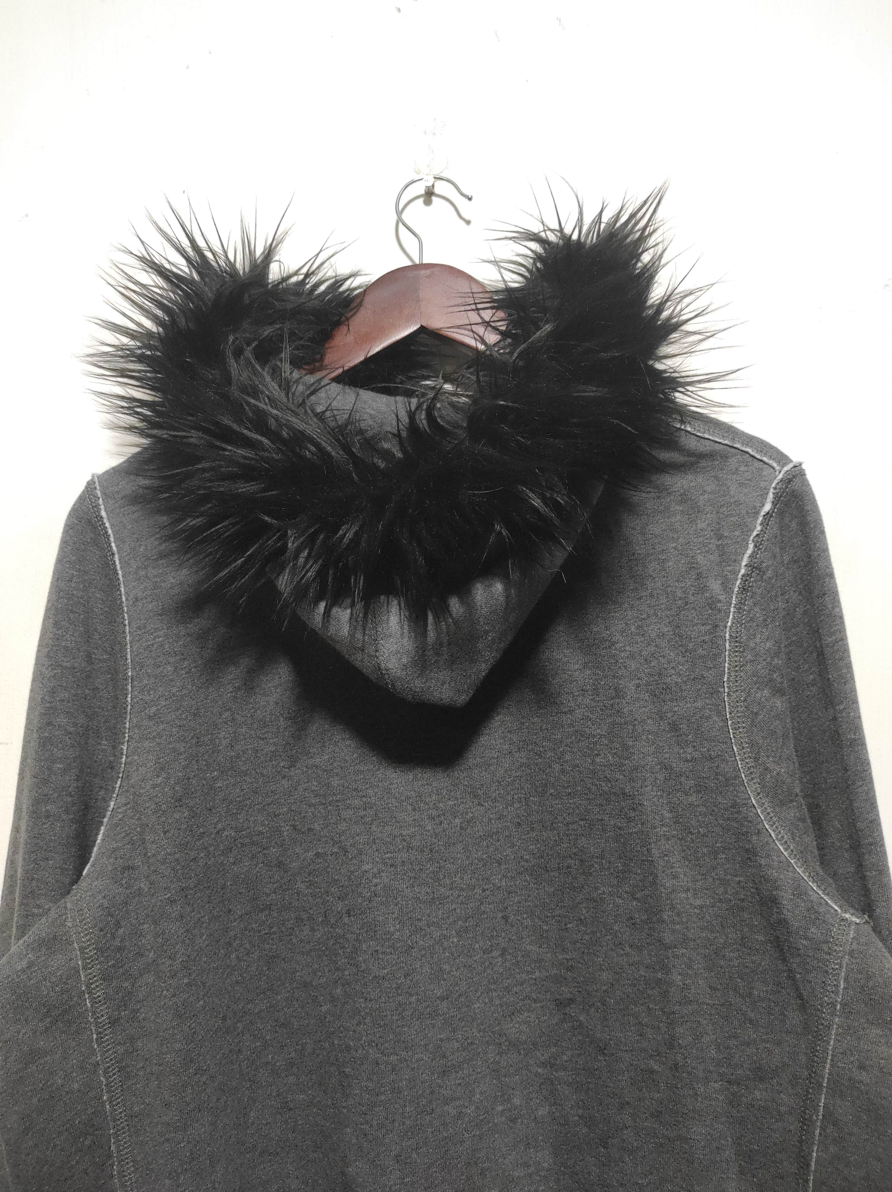 Hysteric Glamour Gray Zipper Fur Hoodie ifsixwasnine lgb style Size US M / EU 48-50 / 2 - 13 Thumbnail