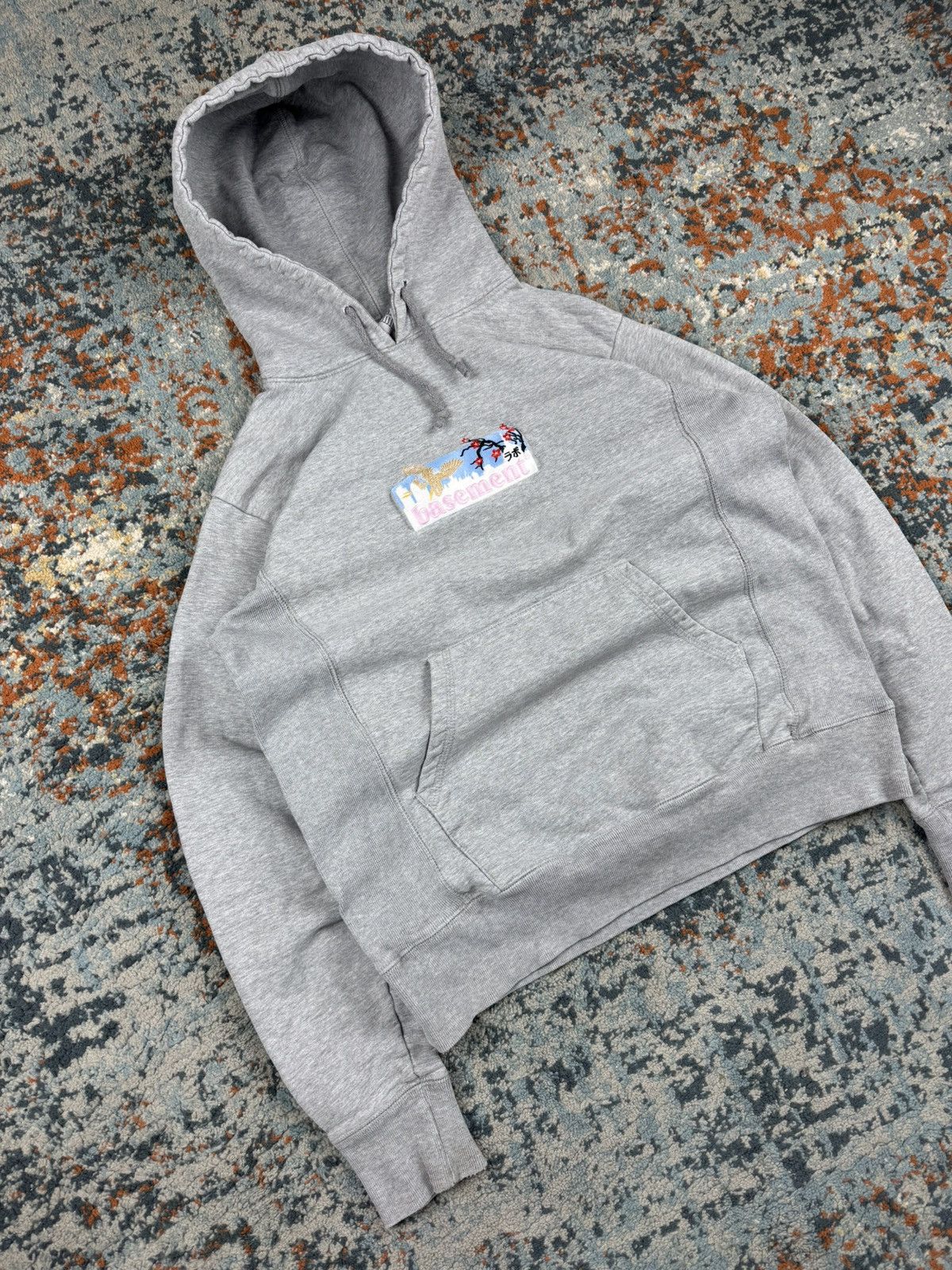 The Basement × Vintage Rare Basement hidden lab japan embroidered box logo hoodie Size US M / EU 48-50 / 2 - 2 Thumbnail