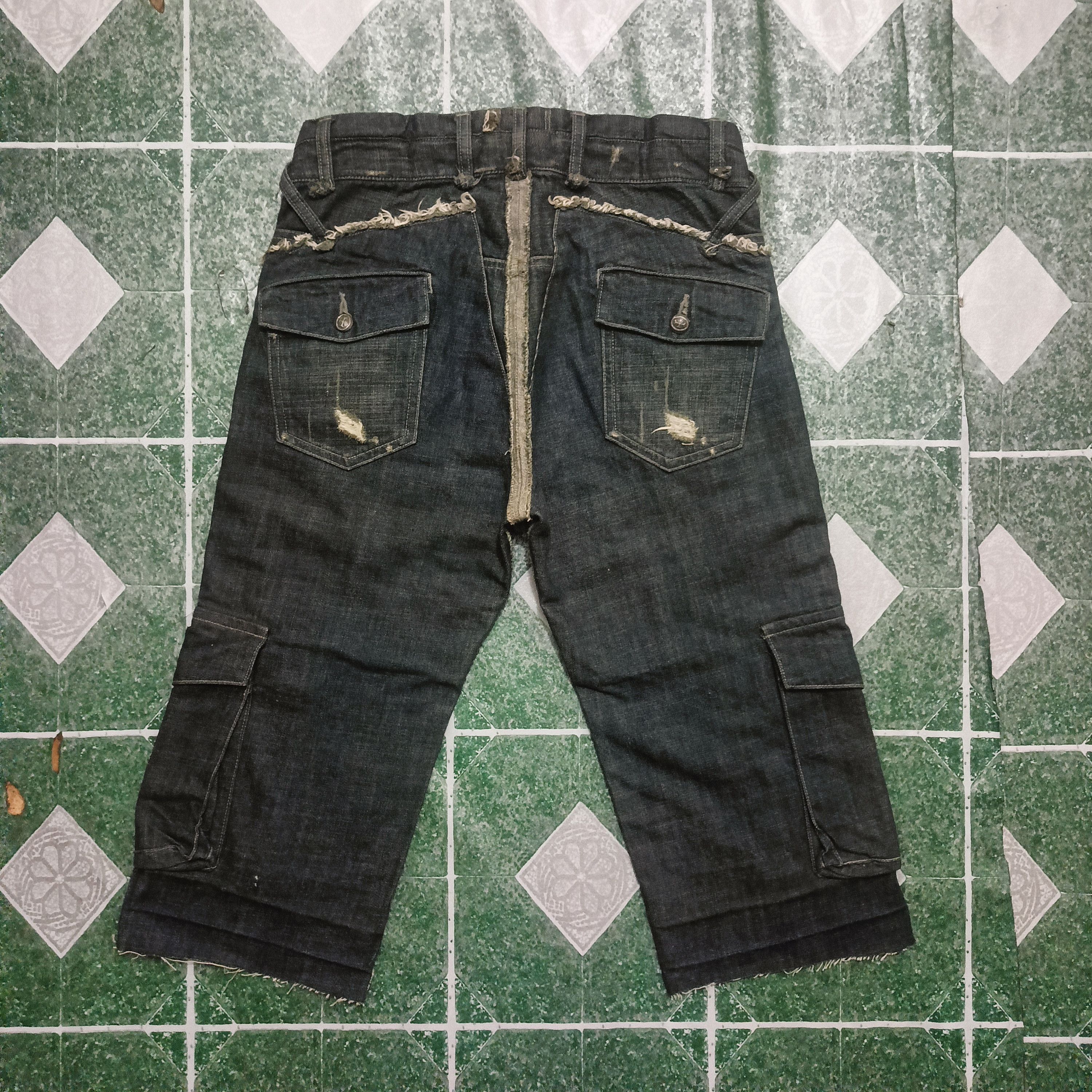 Who Decides War 💥Insane💥 Rare!!! As super sonic Cargo Jeans Bondage Shorts Size US 30 / EU 46 - 13 Thumbnail