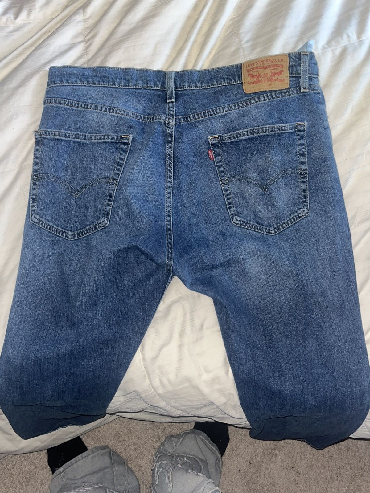 Levi's Levis Blue Jeans Size US 40 / EU 56 - 2 Thumbnail