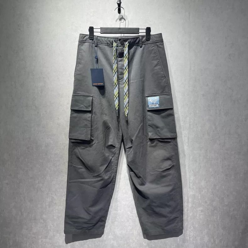 Louis Vuitton Louis Vuitton size l Gray Patch Colored Drawstring Overall Size US 30 / EU 46 - 1 Thumbnail