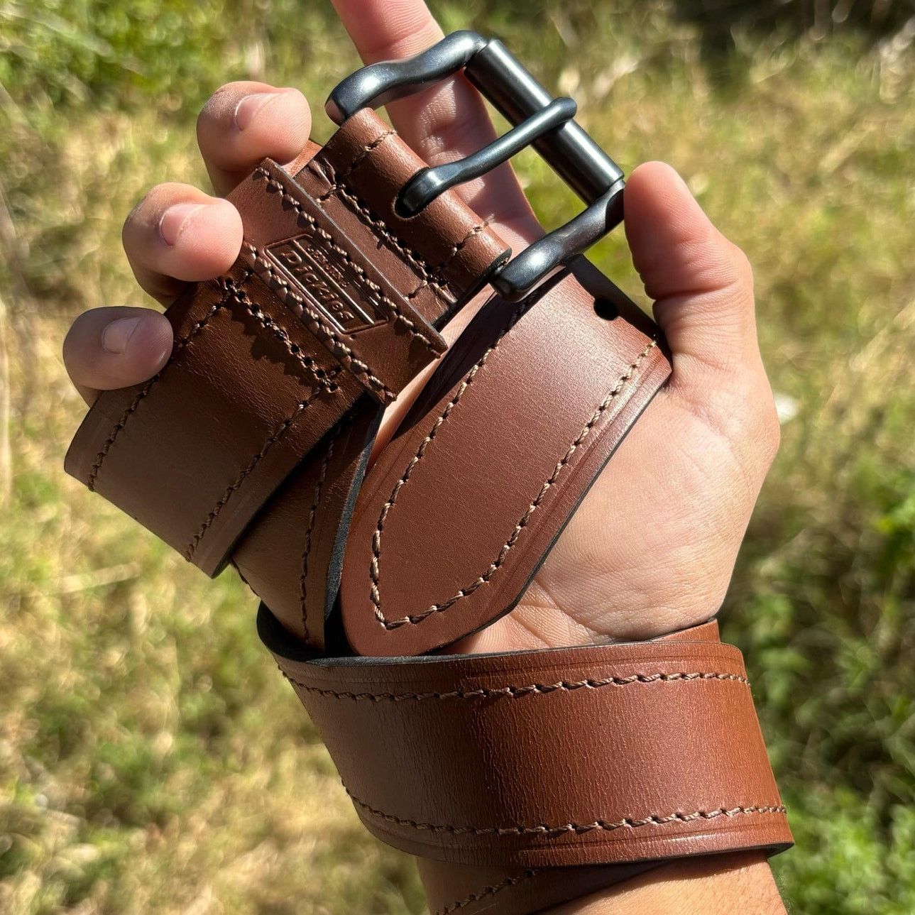 Dickies Brown Dickies Men's Belt Size ONE SIZE - 1 Thumbnail