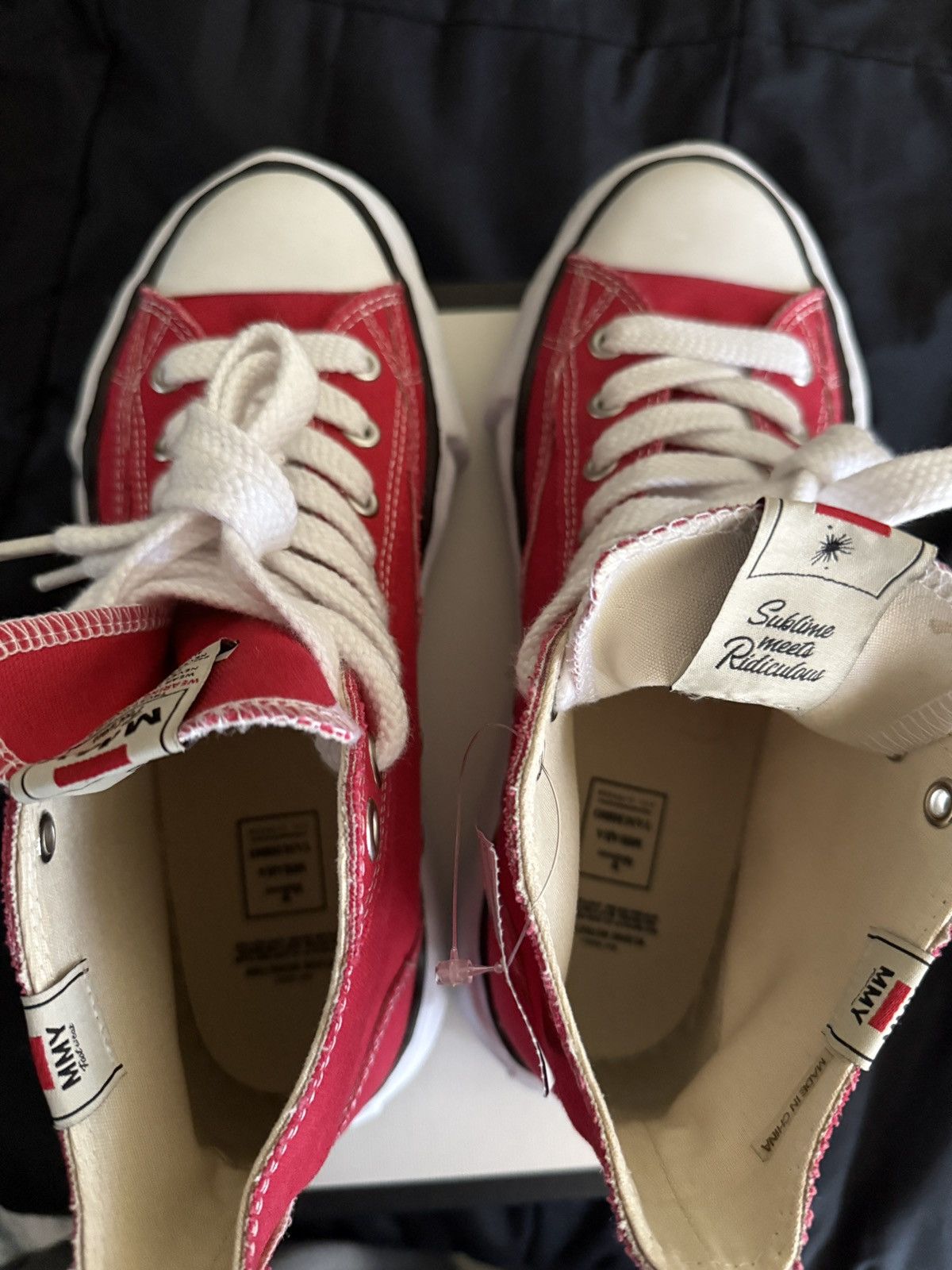 Maison MIHARA YASUHIRO Maison Mihara Yasuhiro red Peterson High 43 Size US 10 / EU 43 - 9 Thumbnail