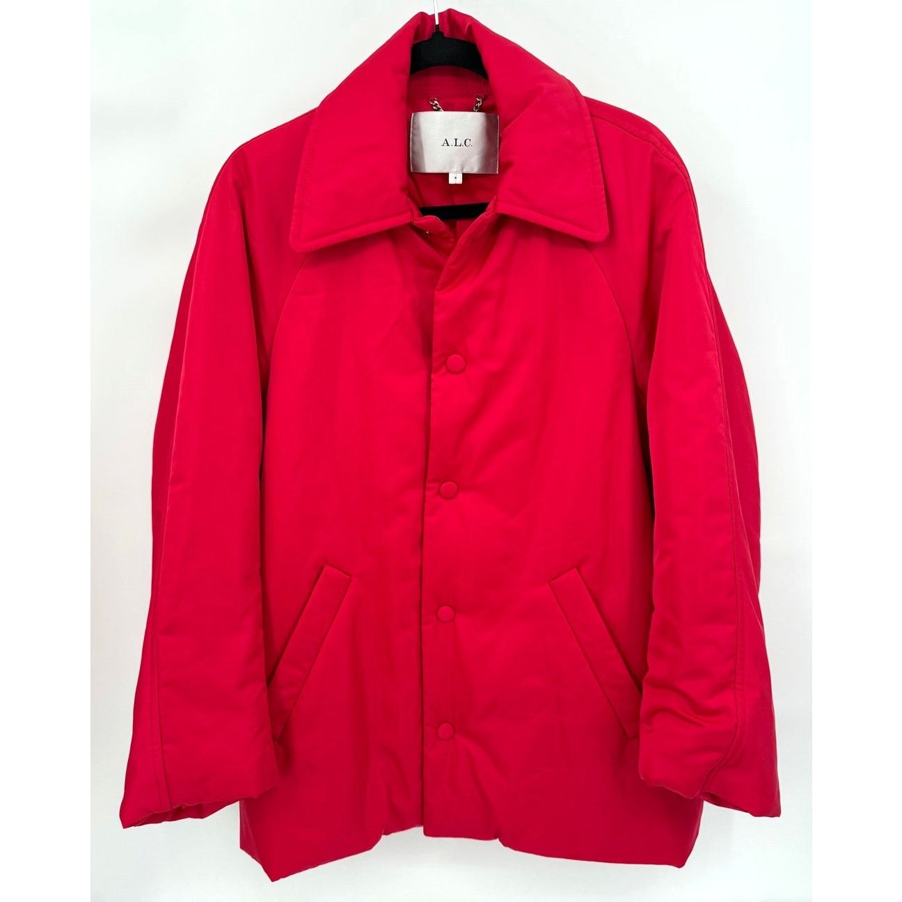 A.L.C. A.L.C. Lincoln Water-Resistant Front Snap Love Potion Jacket Size S / US 4 / IT 40 - 1 Thumbnail