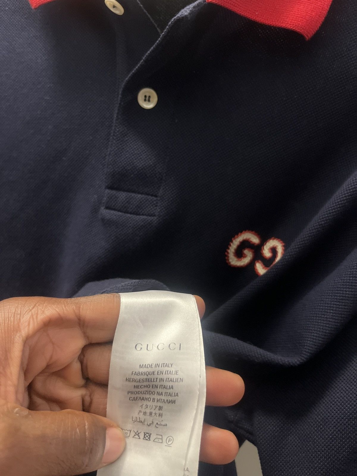 Gucci GUCCI POLO SHIRT Size US L / EU 52-54 / 3 - 3 Thumbnail