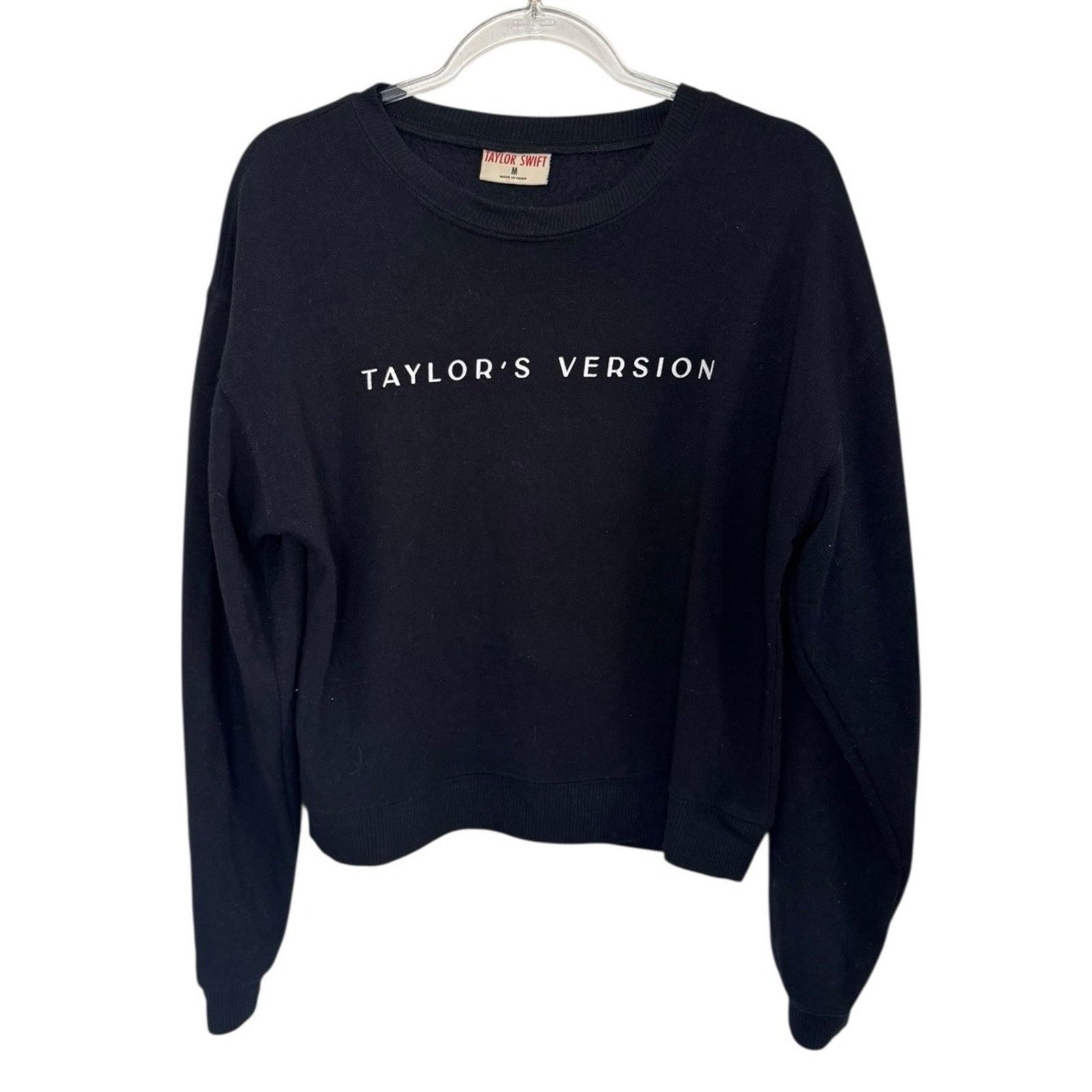 Other Taylor Swift Taylors Version Black Sweatshirt Official Merch Size M / US 6-8 / IT 42-44 - 2 Thumbnail