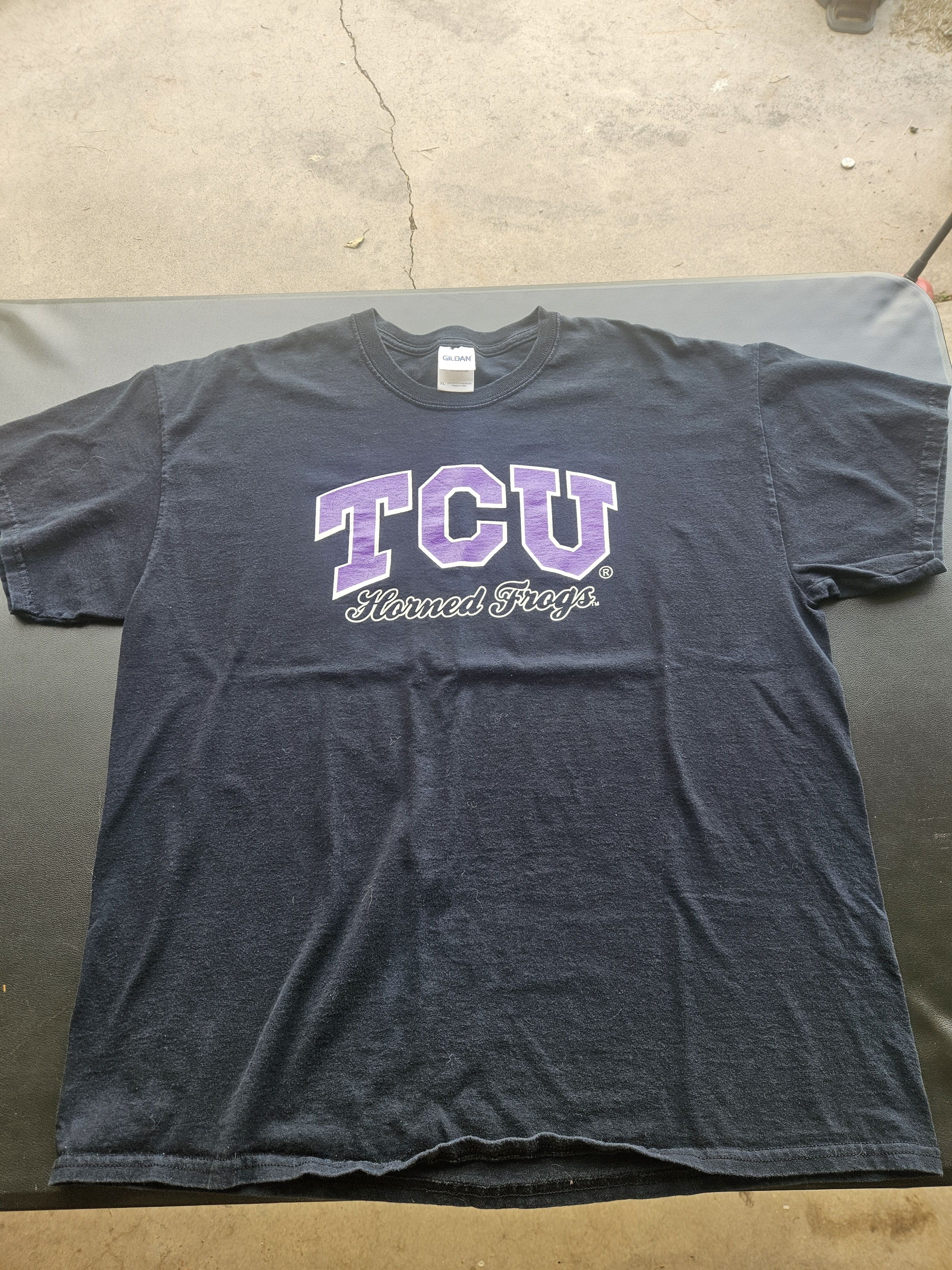 Gildan TCU Horned Frogs Vintage Gildan Tee Size US XL / EU 56 / 4 - 1 Thumbnail