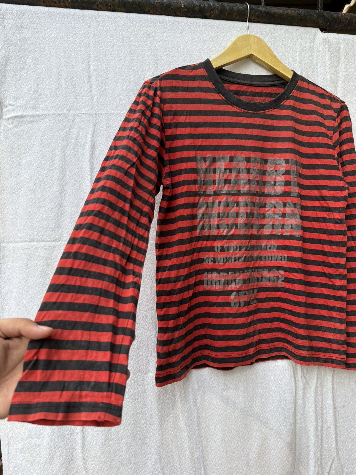 Hysteric Glamour Striped vintage tbj style longsleeve Size US S / EU 44-46 / 1 - 5 Thumbnail