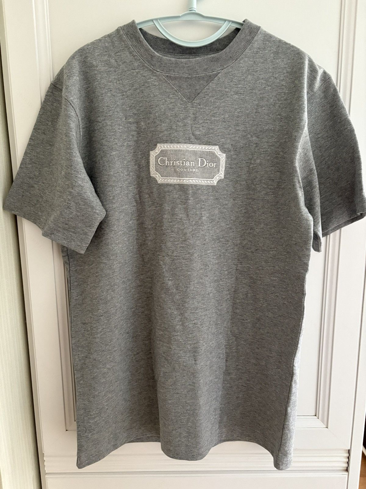 Dior Embroidered Logo T-shirt Size US XS / EU 42 / 0 - 1 Thumbnail