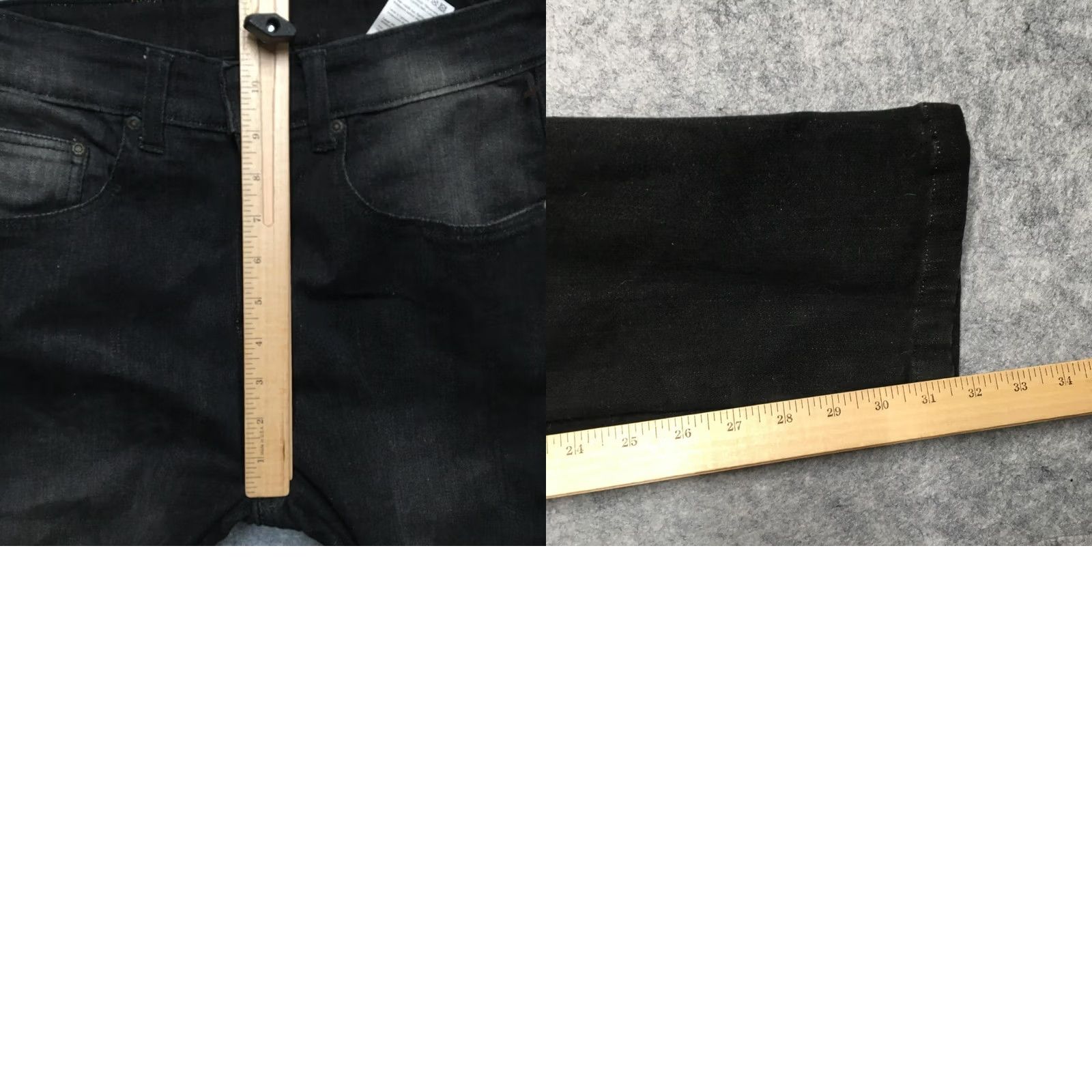 Vintage RIDERACT Jeans Mens 33x30 Black Straight Motorcycle Riding CE Armours Lined Size US 32 / EU 48 - 9 Thumbnail