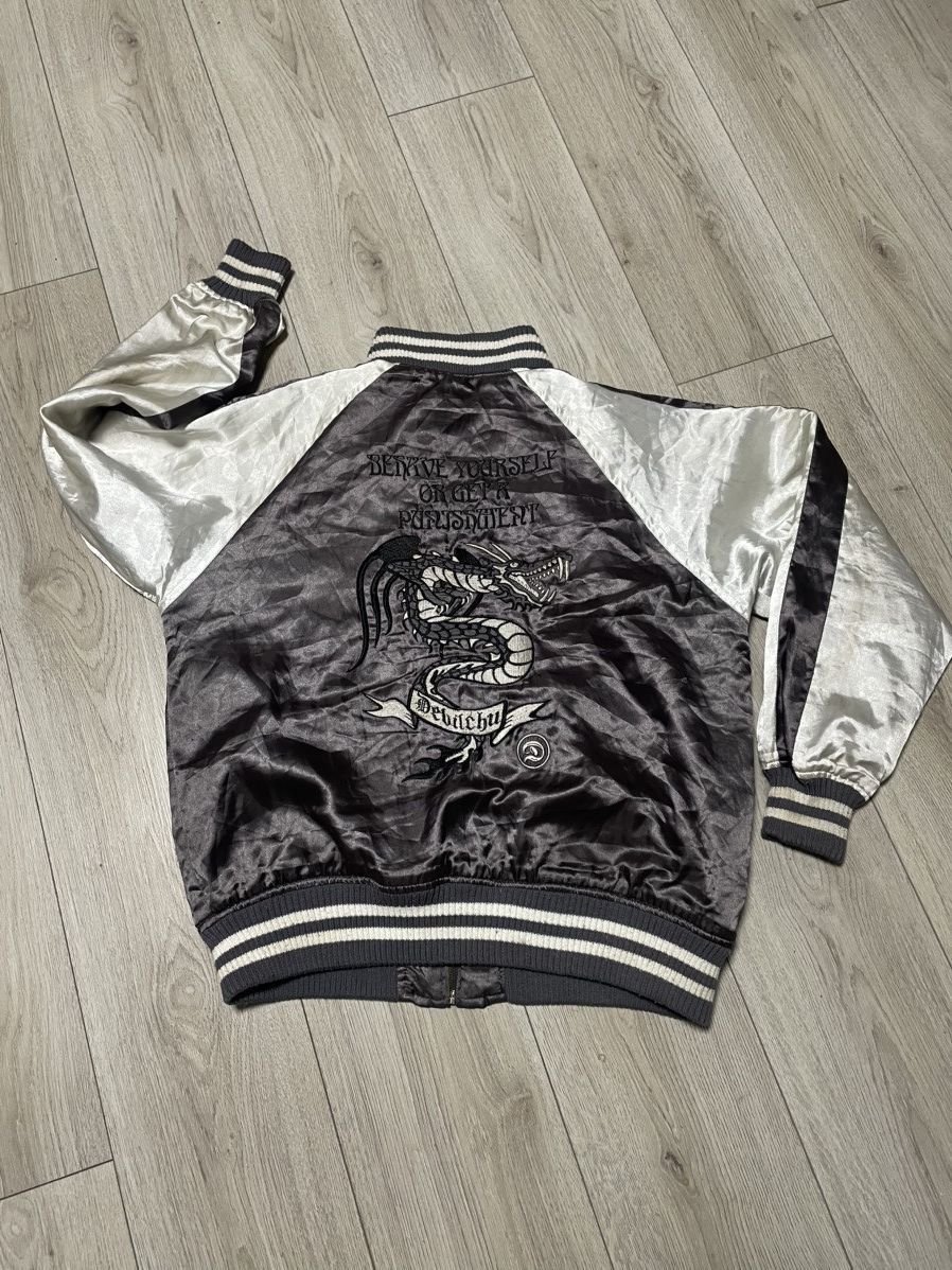 Japanese Brand × Vintage Vintage Devitchu Los Angeles Embroidered Dragon Jacket Y2K Size US M / EU 48-50 / 2 - 4 Thumbnail