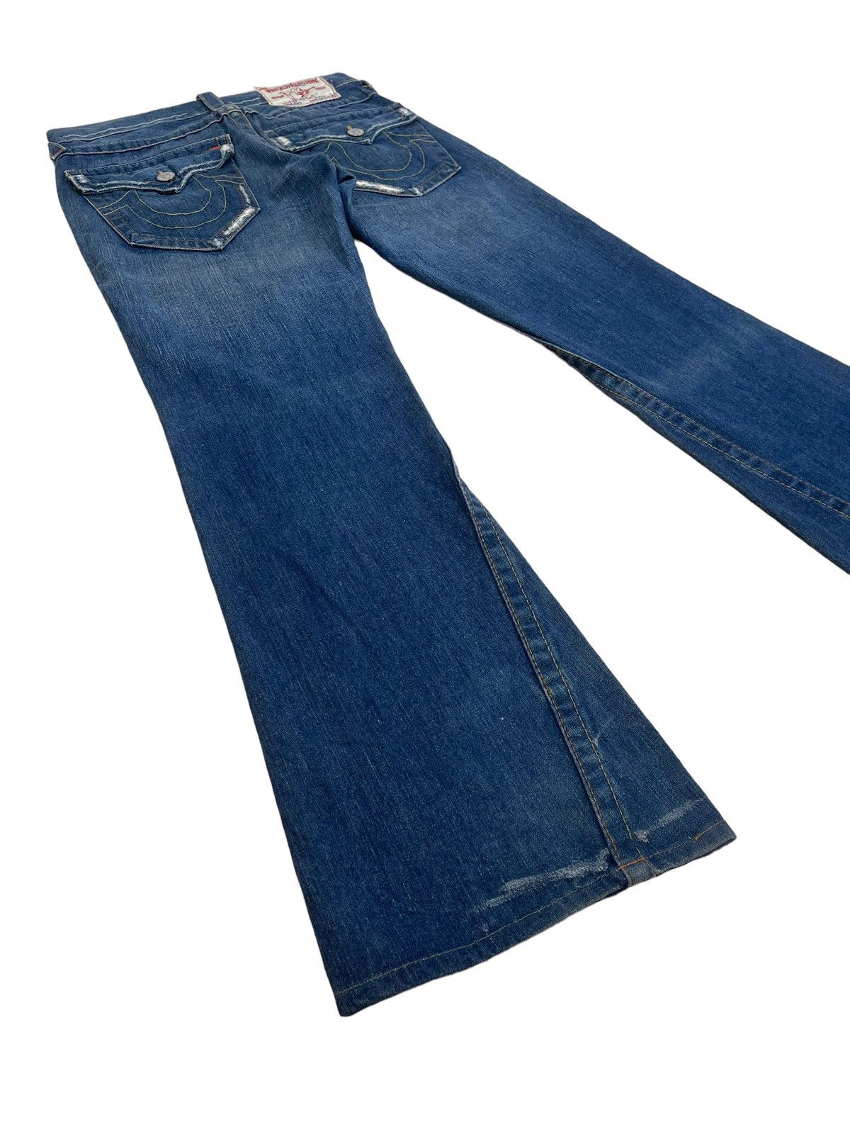 True Religion Flared Distressed Y2k True Religion Joey Jeans Size US 32 / EU 48 - 6 Thumbnail