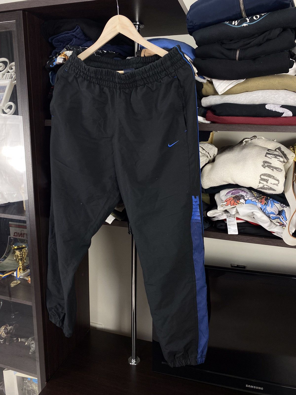 Nike × Vintage Nike Vintage Parachute Y2K Nylon Pants Baggy Size US 34 / EU 50 - 3 Thumbnail