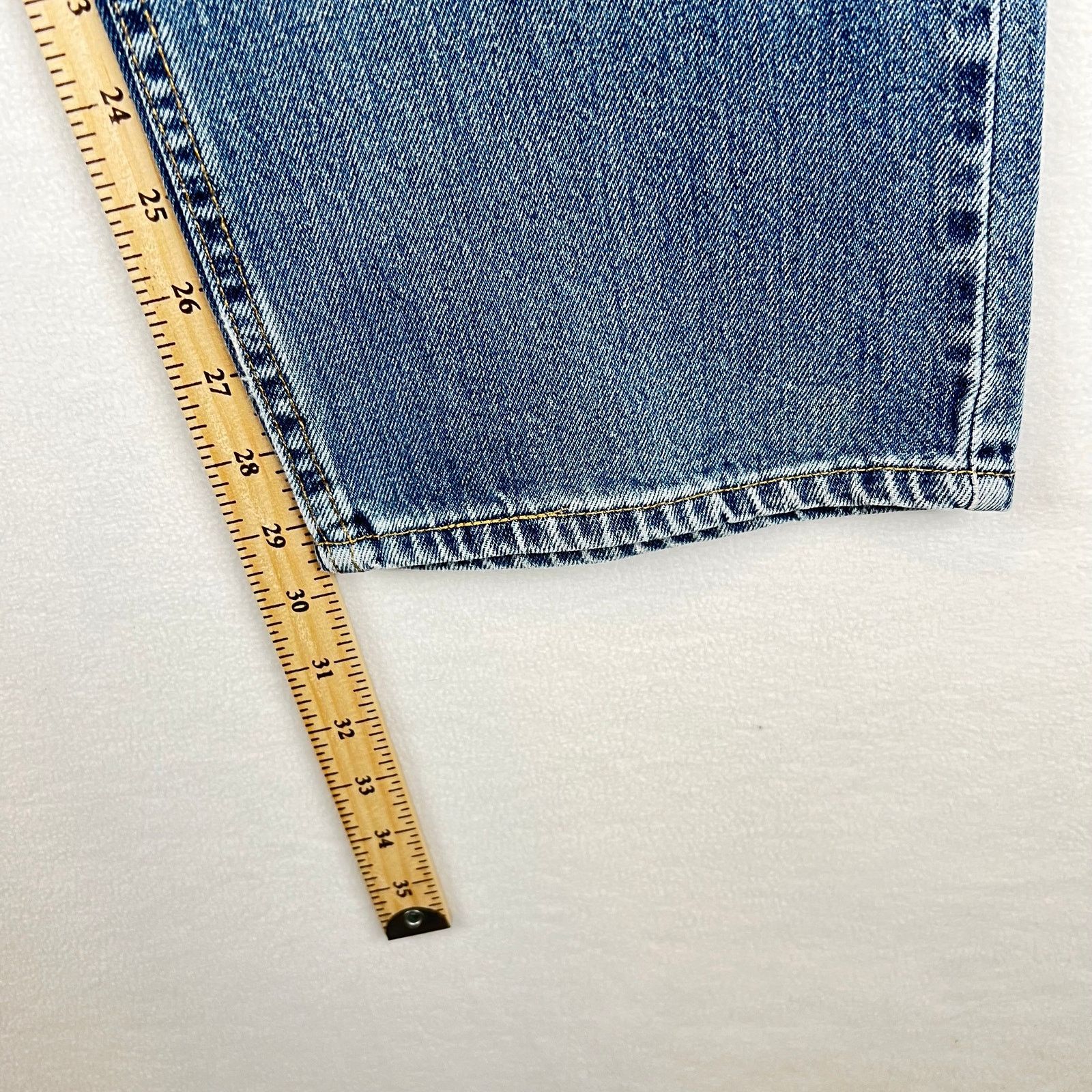 Levi's VTG Levis 505 Jeans Mens 38x30 Blue Straight USA Y2k Denim Size US 38 / EU 54 - 7 Thumbnail