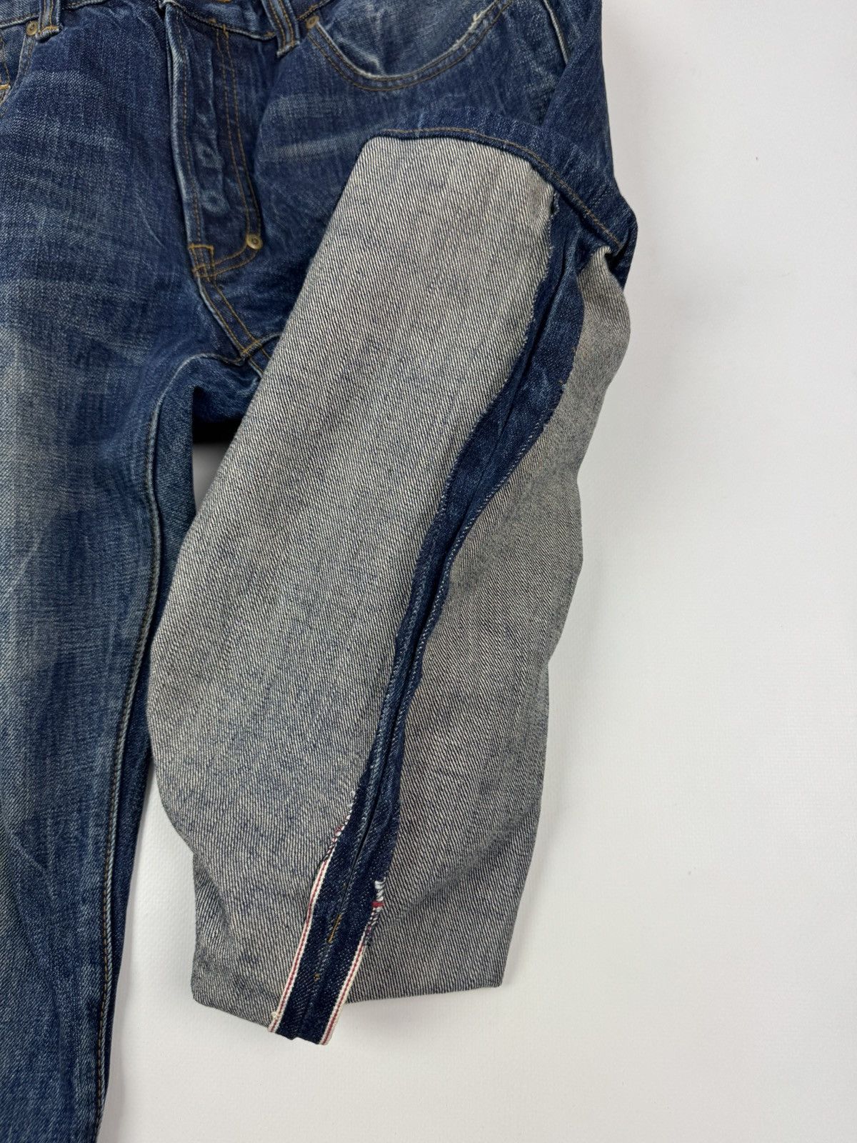 Prps PRPS Washed Selvage Denim Jeans Size US 34 / EU 50 - 14 Thumbnail