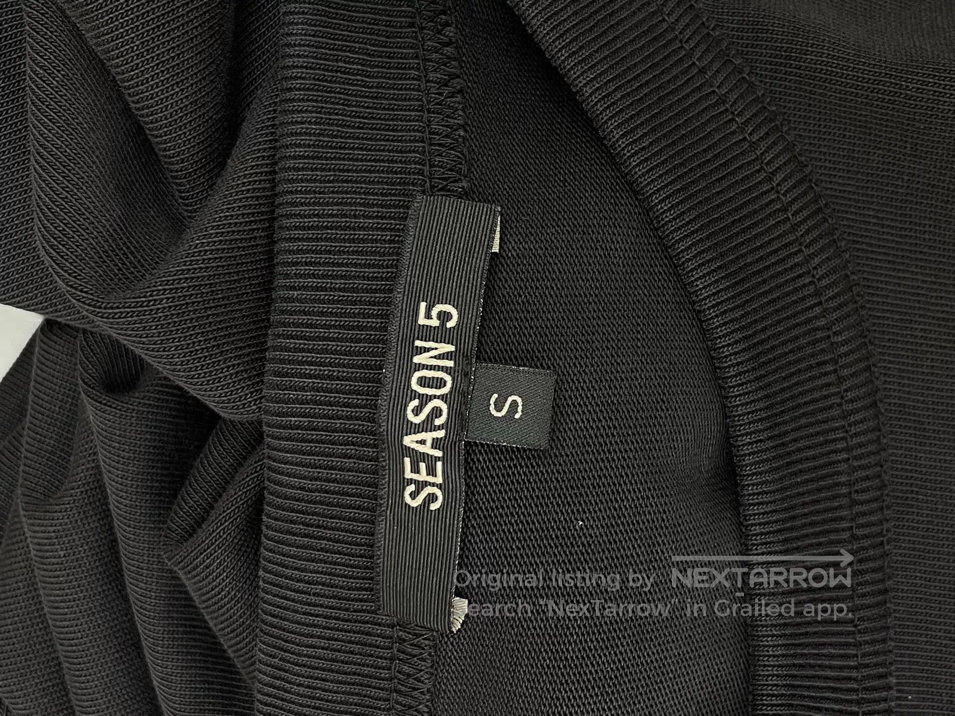 Yeezy Yeezy Season 5 Washed Black T. Size US S / EU 44-46 / 1 - 4 Thumbnail