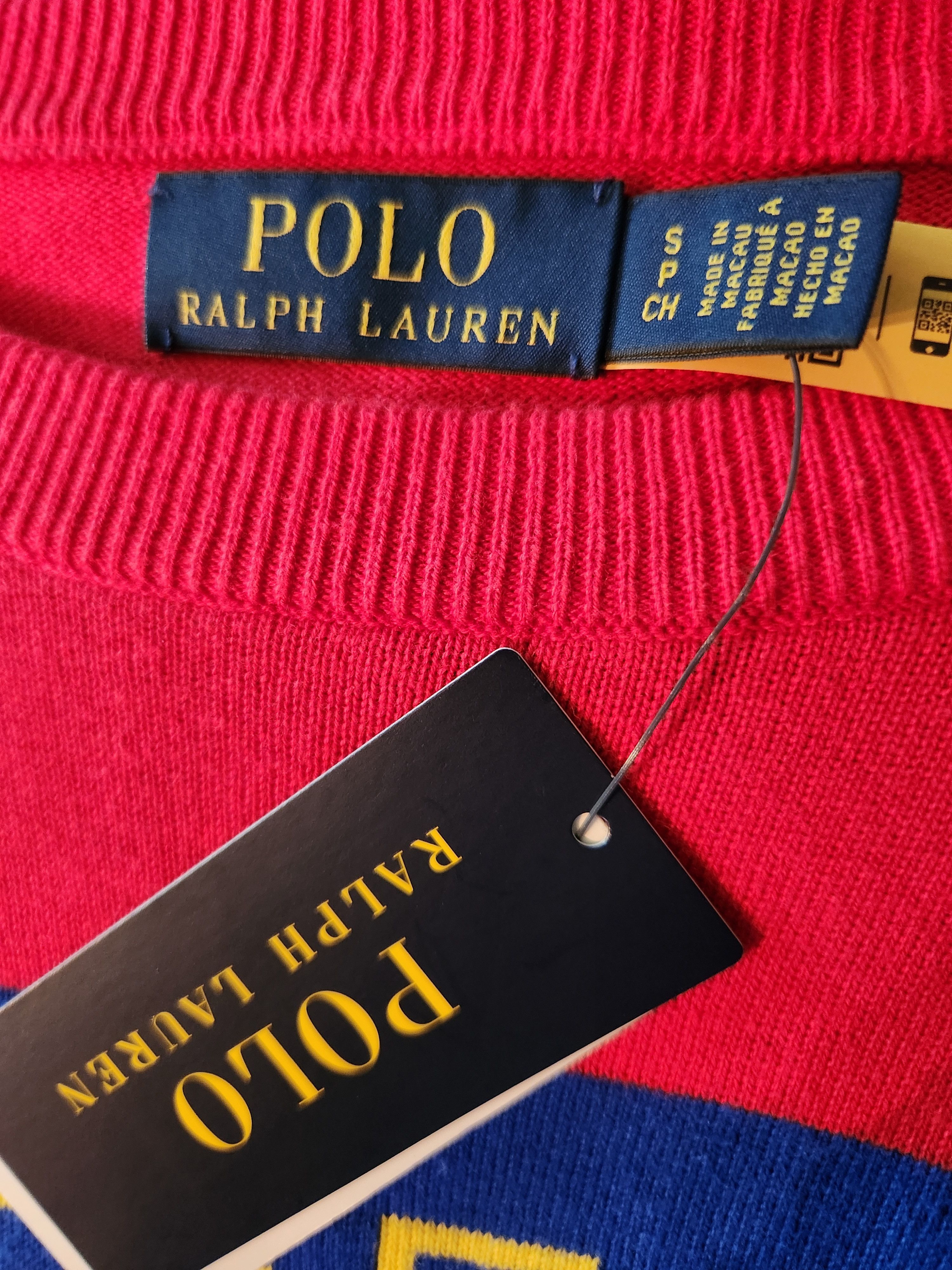 Polo Ralph Lauren NWT Men's Crewneck Sweater Size US S / EU 44-46 / 1 - 3 Thumbnail