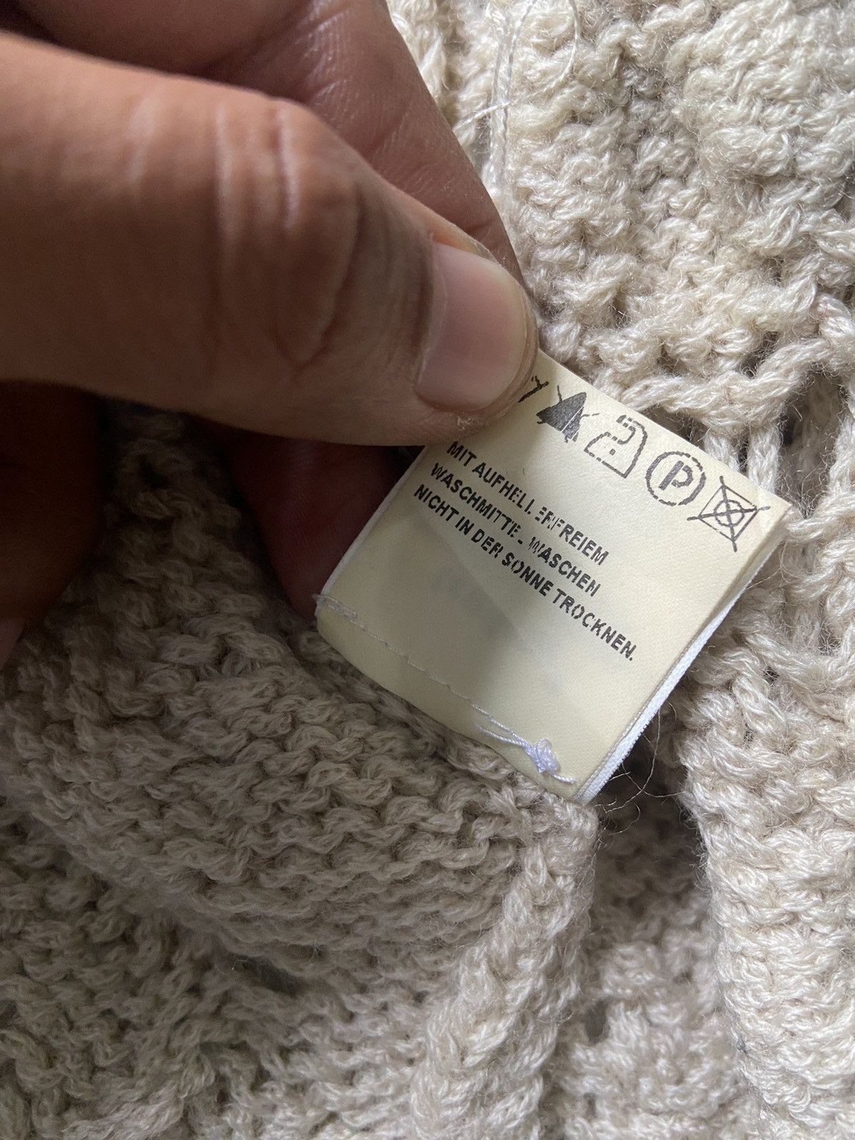 Japanese Brand Tandem destroyed fishtail knit japanese brand Size US M / EU 48-50 / 2 - 7 Thumbnail