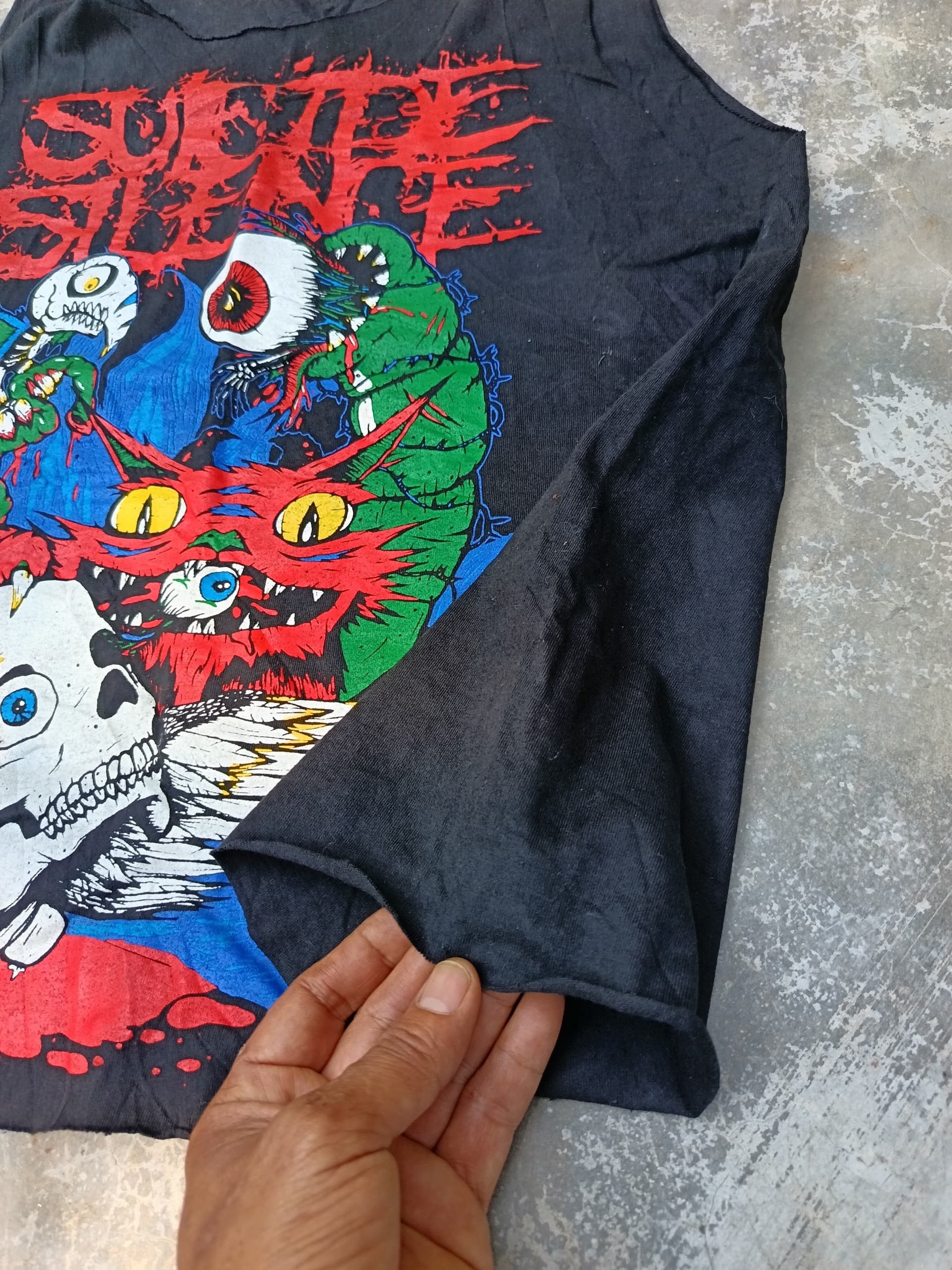 Band Tees Suicide silence tank top cat eyes Size US M / EU 48-50 / 2 - 2 Thumbnail