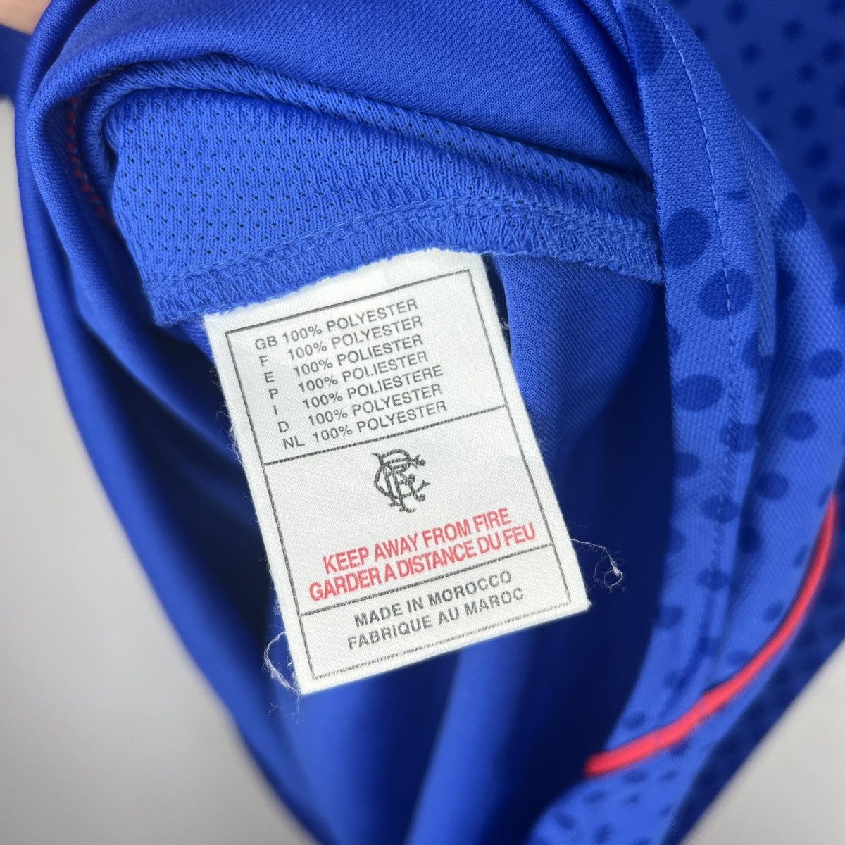 Diadora Diadora Glasgow Rangers 2002-2003 Home Soccer Jersey Size M Size US M / EU 48-50 / 2 - 7 Thumbnail