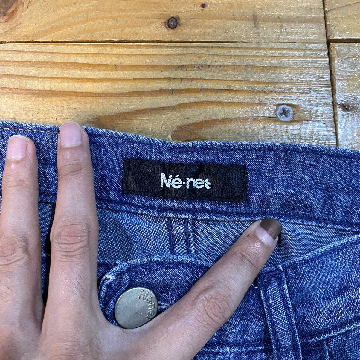 Issey Miyake Issey Miyake Ne-net Baggy Drop Crotch Denim Pants 28 Size US 28 / EU 44 - 14 Thumbnail