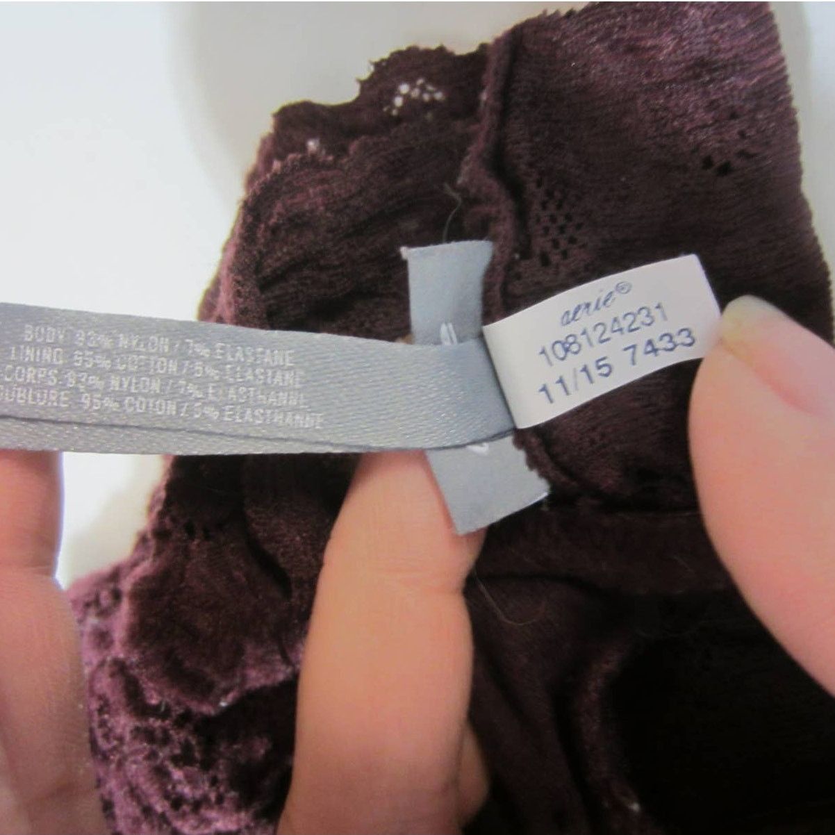 Other Boho Chic Purple Lace Bralette Aerie Size XS Size ONE SIZE - 9 Thumbnail