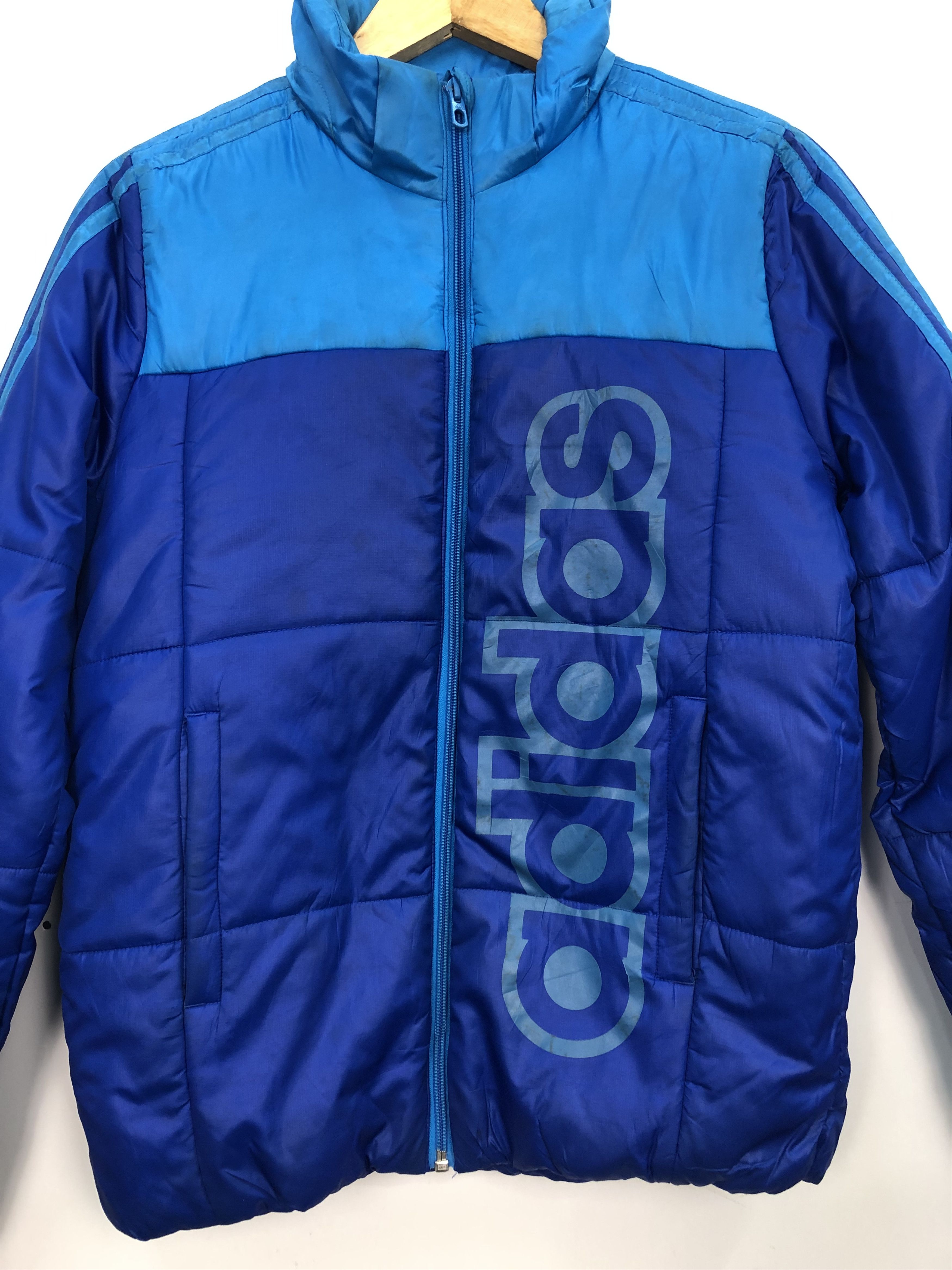 Vintage Vintage Adidas Puffer Jacket J0173 Size US XXS / EU 40 - 2 Thumbnail