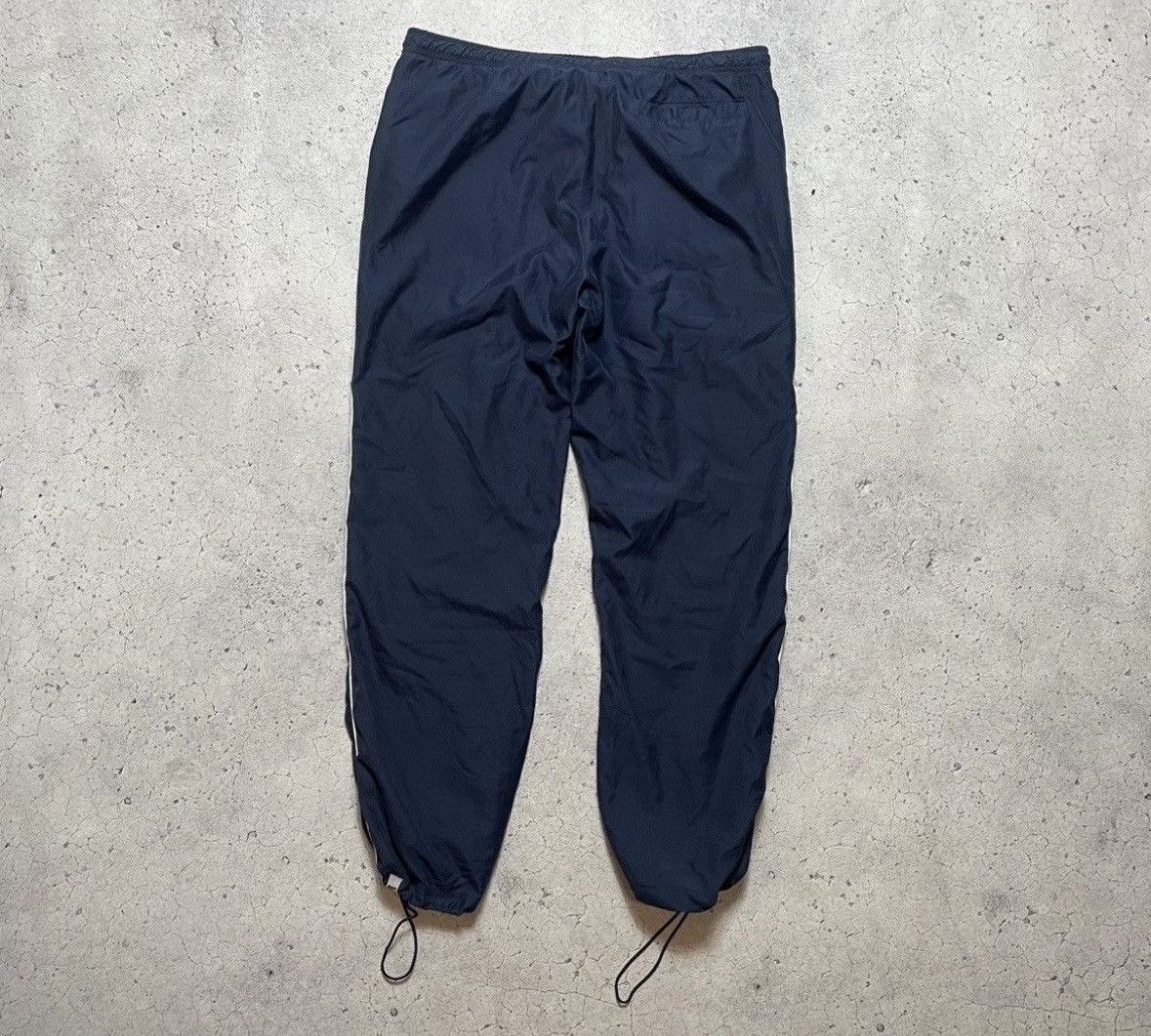 Nike Blue Vintage Nike Logo Drill Track Pants Size US 34 / EU 50 - 2 Thumbnail