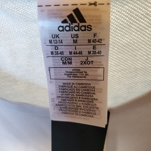 Adidas Adidas x Zoe Saldana Halo Blue Crew Navy Tank Sleeveless Sz. Size M / US 6-8 / IT 42-44 - 10 Thumbnail