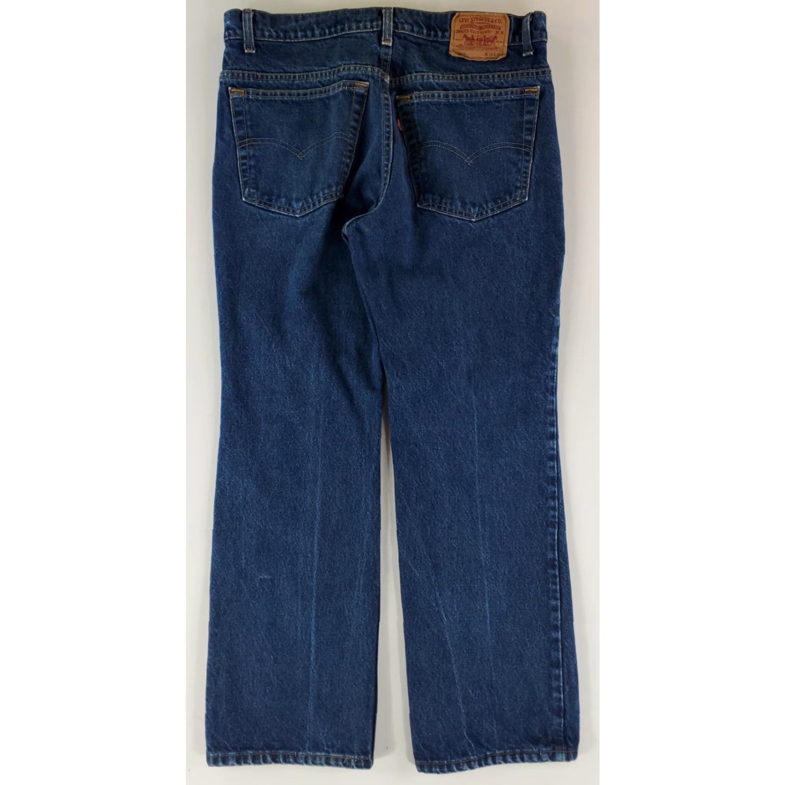 Levi's VINTAGE Levi's 517 Jeans Bootcut Mens 37x30 Blue Made USA 90s Size US 37 - 4 Thumbnail