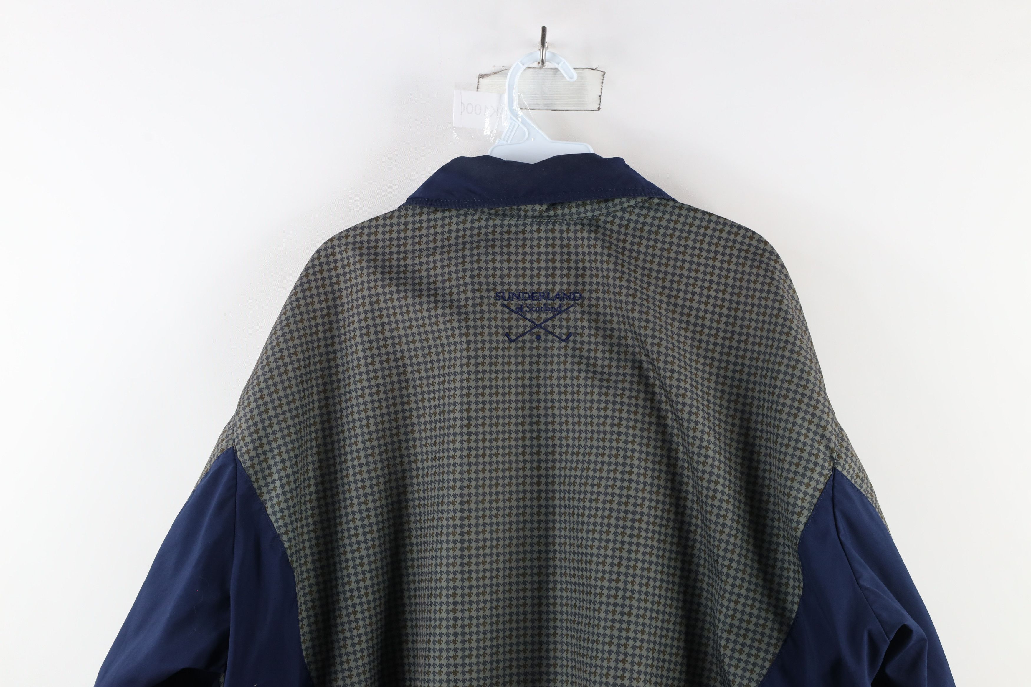 Vintage Vintage 90s Streetwear Waterproof Goretex Houndstooth Jacket Size US XL / EU 56 / 4 - 16 Thumbnail