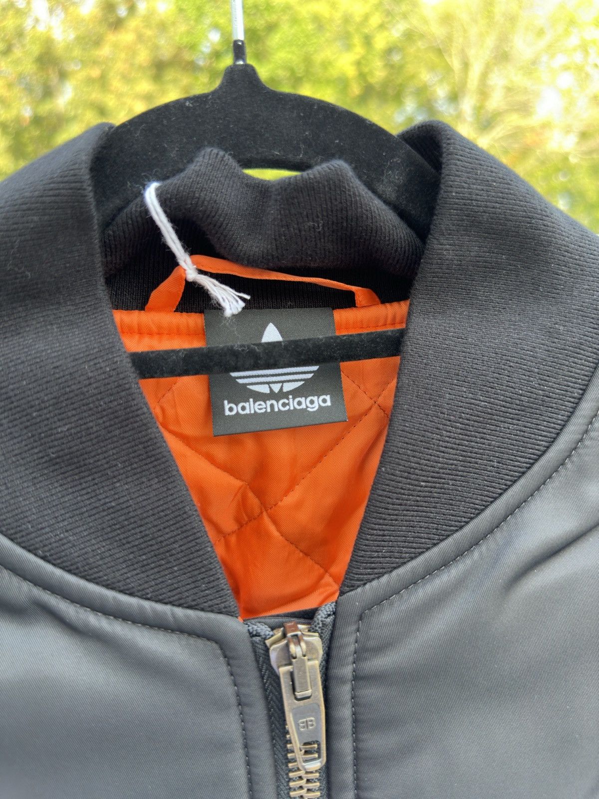 Balenciaga Balenciaga X Adidas Striped Bomber Size US XS / EU 42 / 0 - 3 Thumbnail