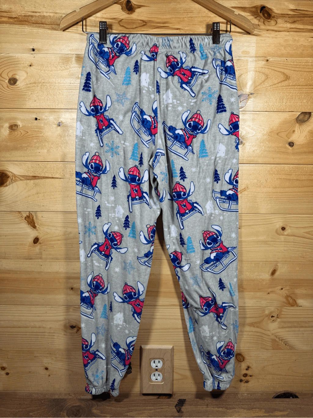 Disney Disney Lilo & Stitch Women's Winter Gray Soft Pajama Jogger Size ONE SIZE - 9 Thumbnail