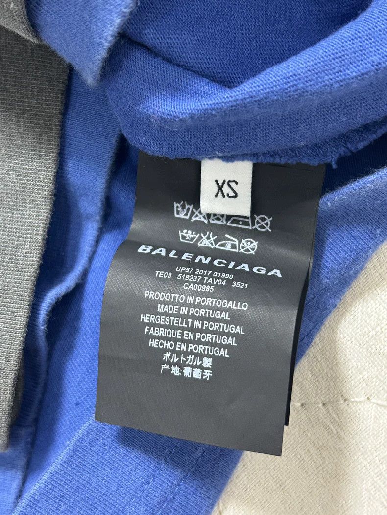 Balenciaga Balenciaga Splicing fake two-piece long-sleeved T-shirts Size US XS / EU 42 / 0 - 6 Thumbnail