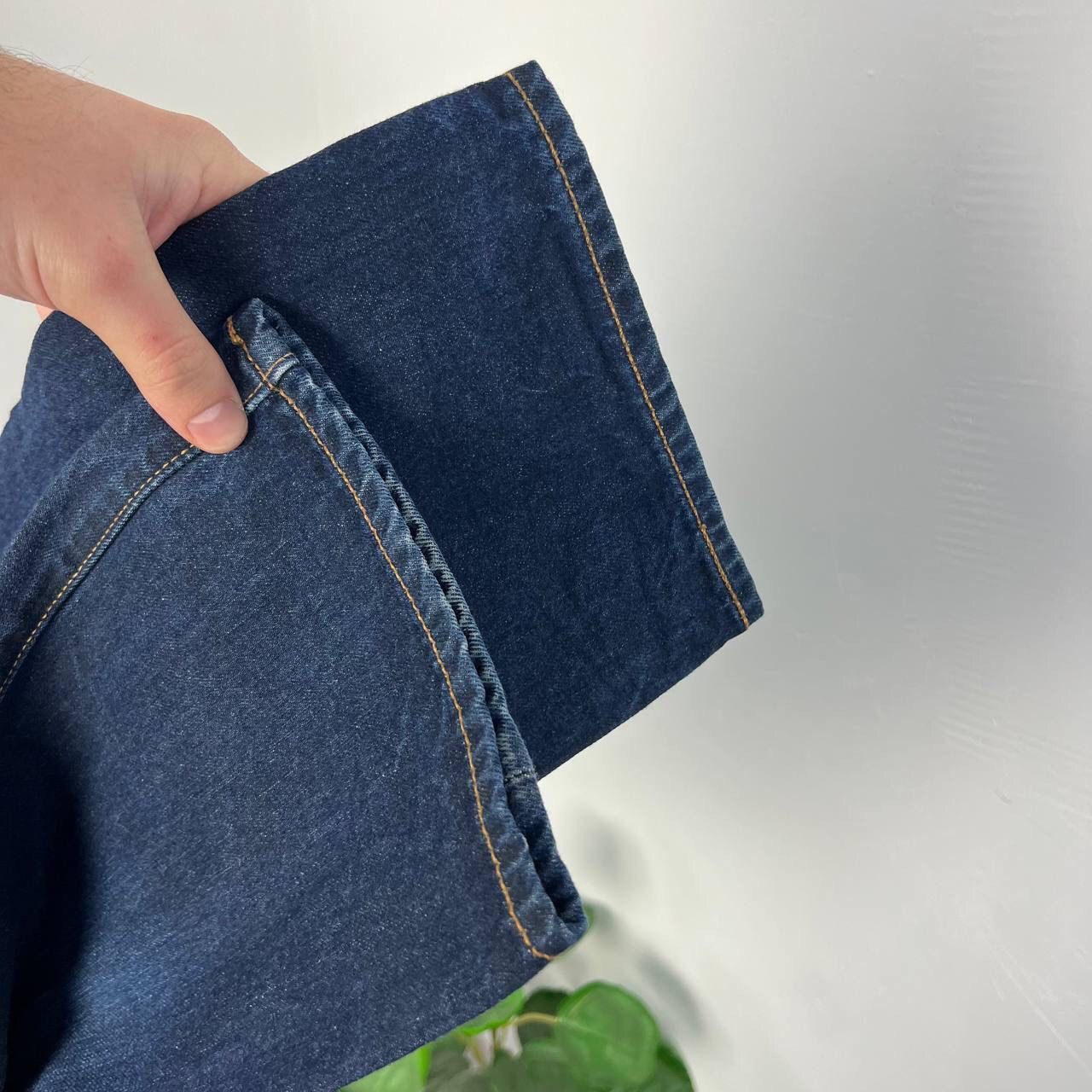 Levi's Y2K Levi’s Vintage Pants Jeans Baggy Denim Navy Blue Size US 33 - 5 Thumbnail