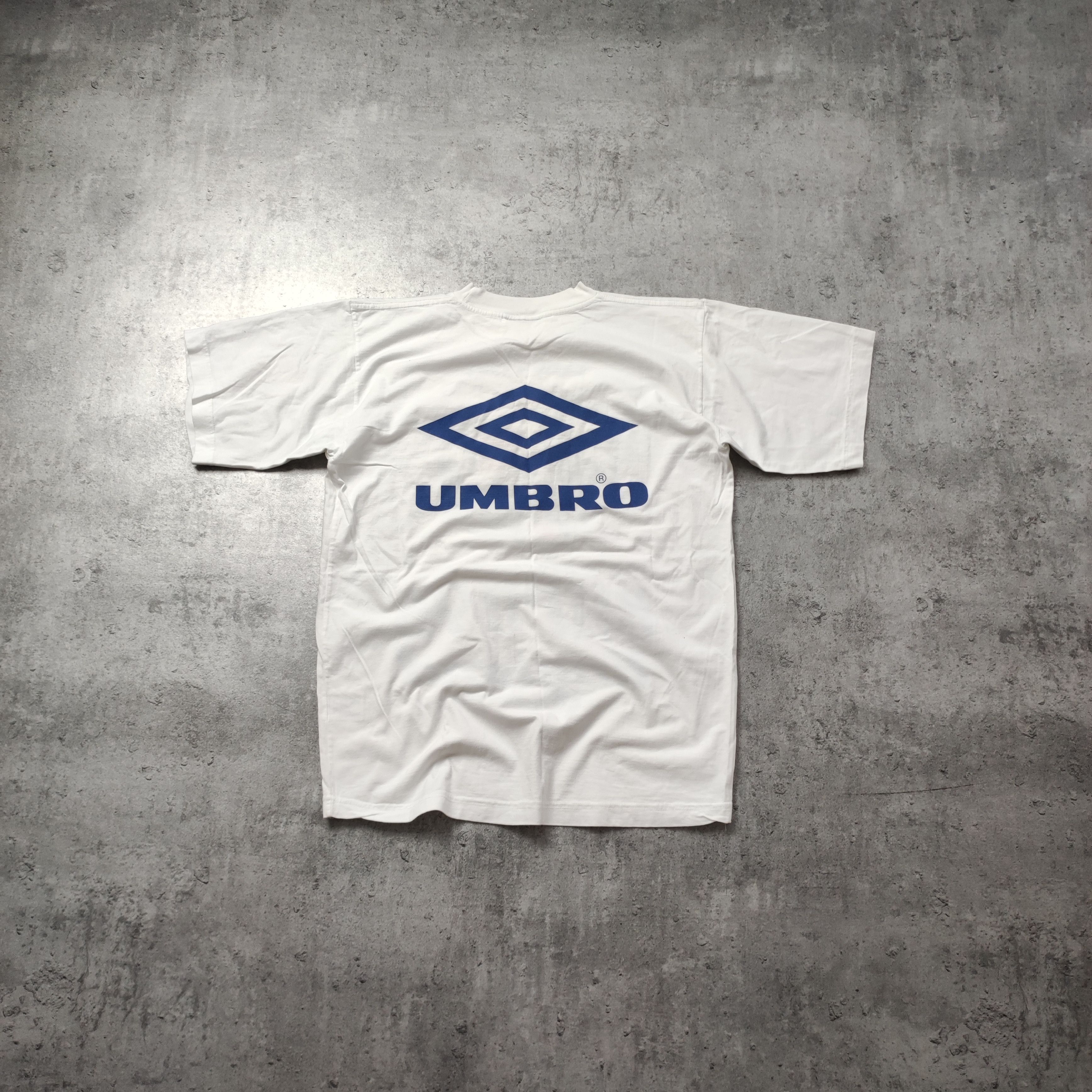 Umbro × Vintage RARE 90s OG 1994 UEFA Euro 1996 England Umbro Promo Tee Size US M / EU 48-50 / 2 - 7 Thumbnail