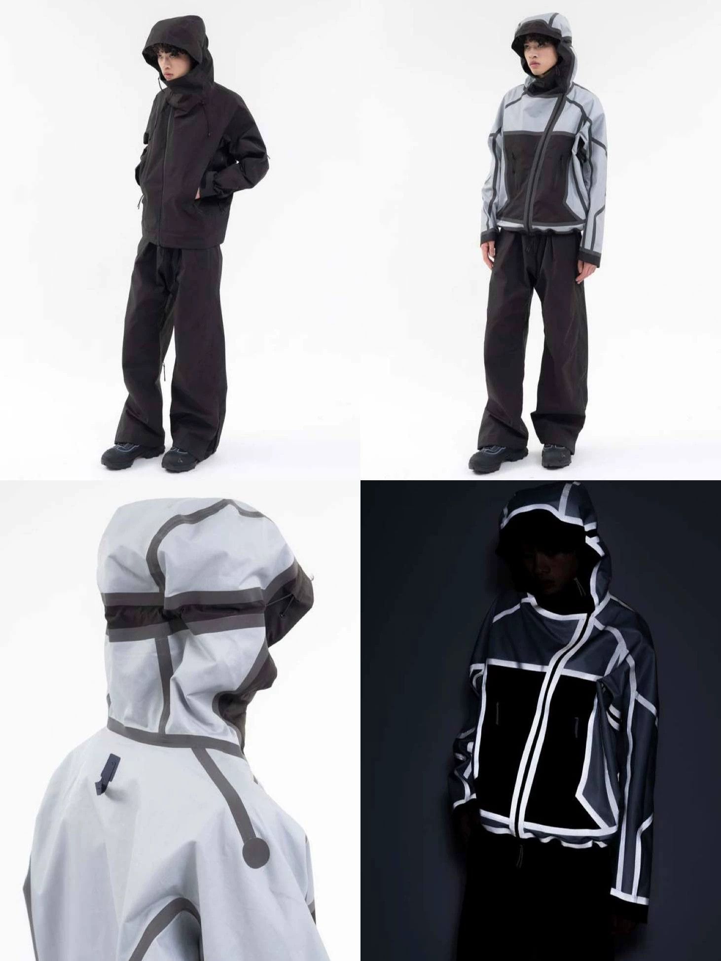 _J.L-A.L_ J.L-A.L Torrent Jacket 3M Reflective Reversible M Size US M / EU 48-50 / 2 - 6 Thumbnail