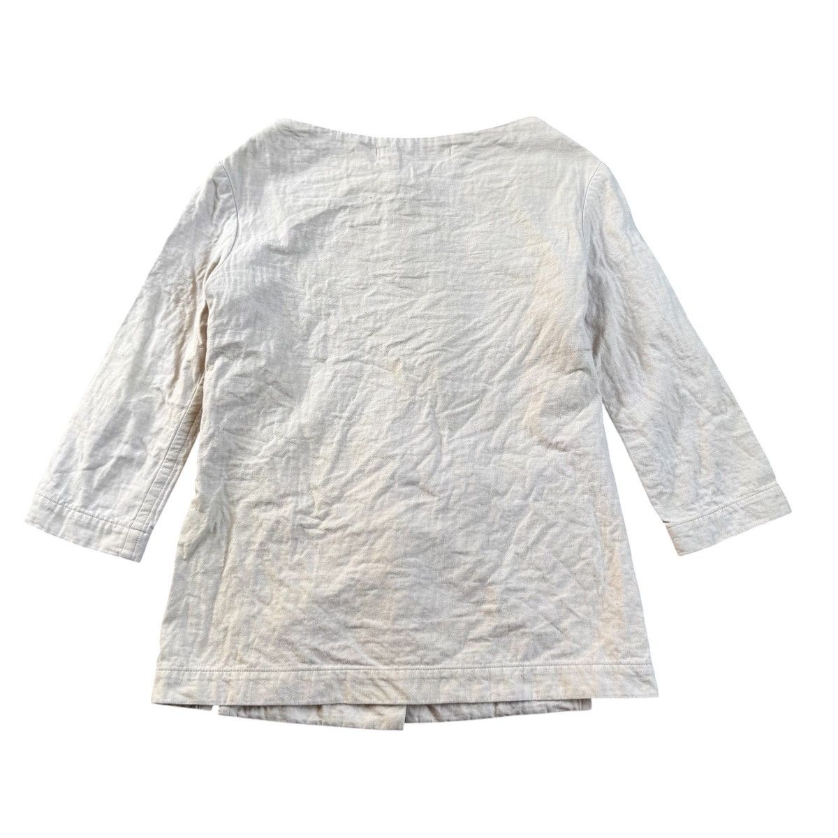 Limi Feu VTG Y’s Bis LIMI Yohji Yamamoto Cotton Linen Jacket Designer Size S / US 4 / IT 40 - 4 Thumbnail