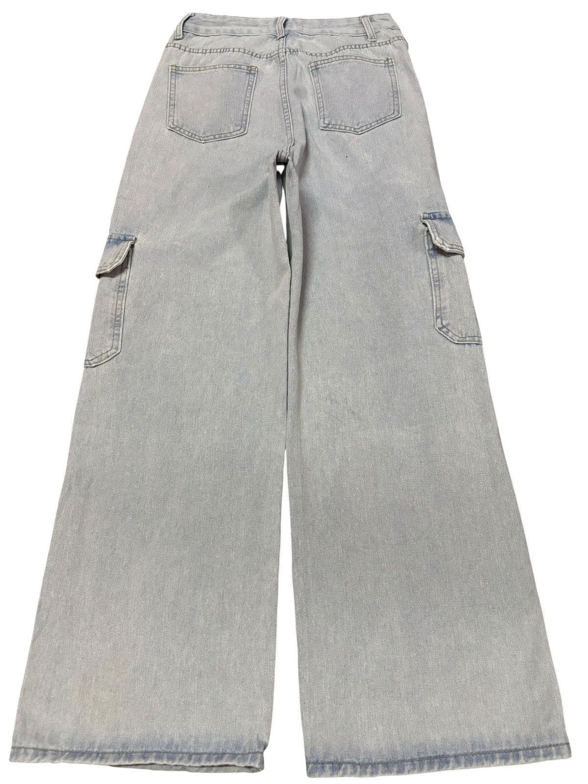 Japanese Brand Vtg Spray Premium Japan Baggy Distressed Jeans Size US 26 / EU 42 - 2 Thumbnail
