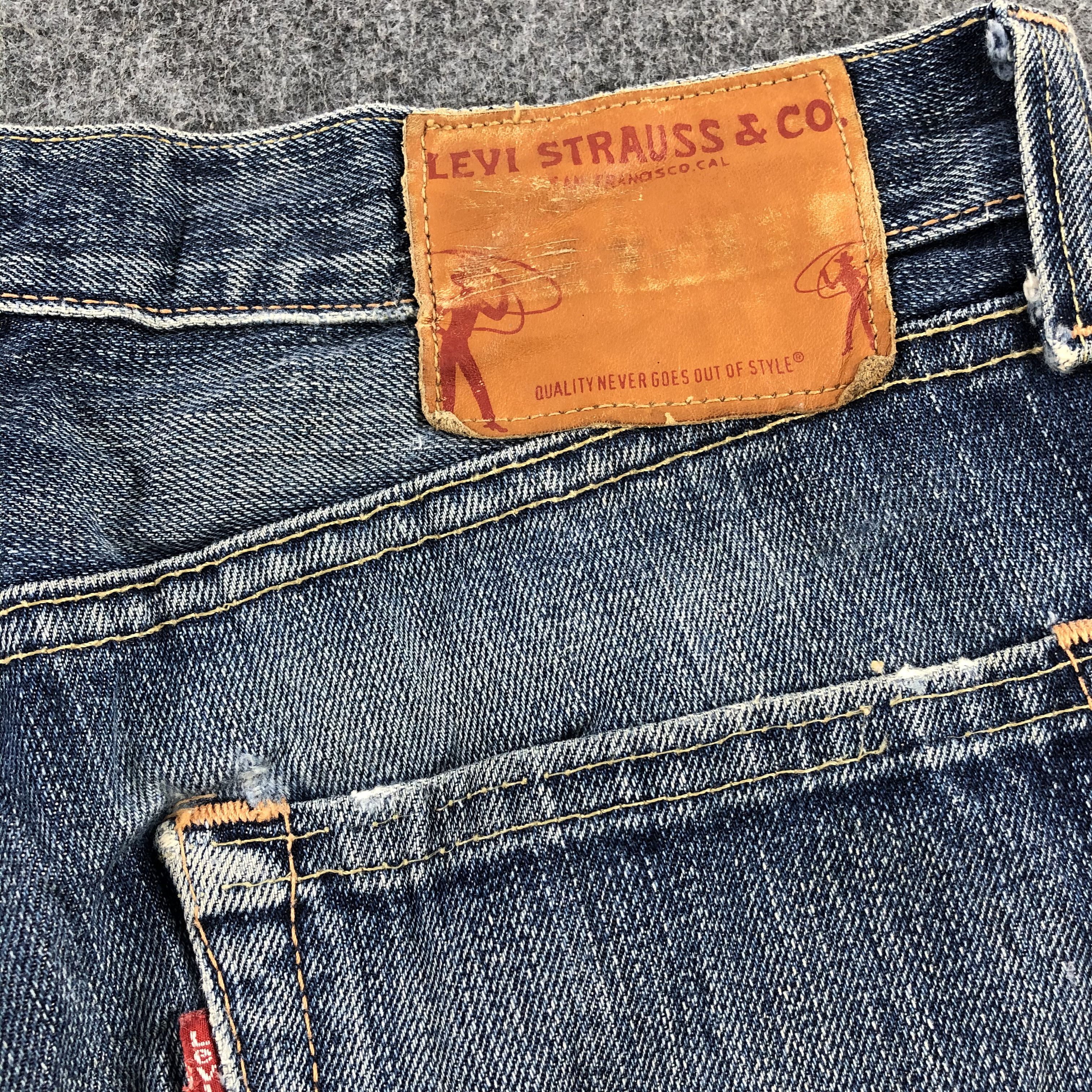 Levi's × Vintage Vintage 90s Levis Jeans-JM2007 Size US 33 - 6 Thumbnail