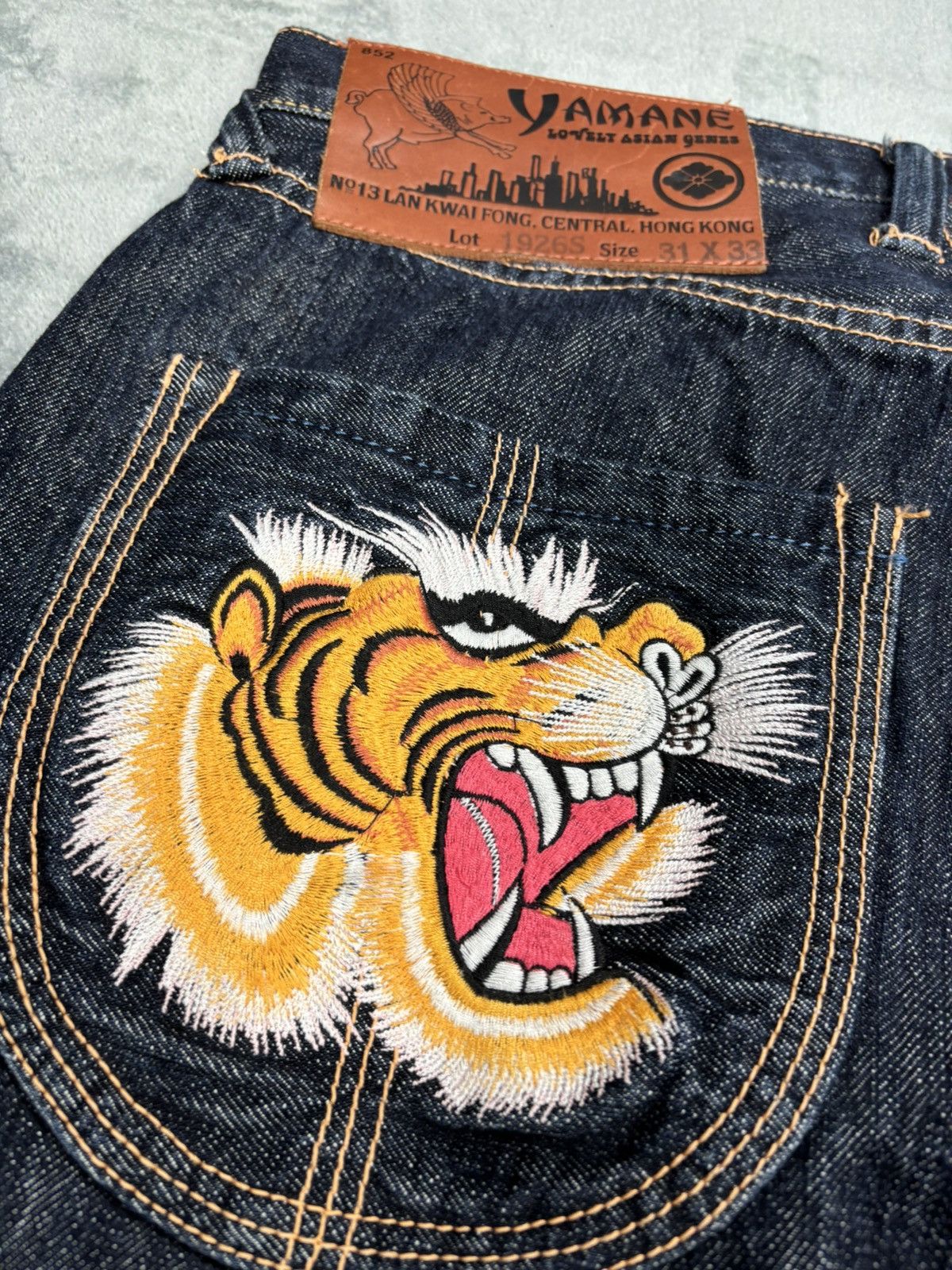 Evisu Vintage Evisu Yamane Tiger Dragon Motive. S018 Size US 30 / EU 46 - 10 Thumbnail
