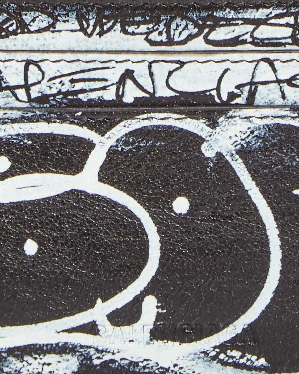 Balenciaga o1bcso1str1124 Size: OS / Le Cagole Card Holder Graffiti Size ONE SIZE - 4 Thumbnail
