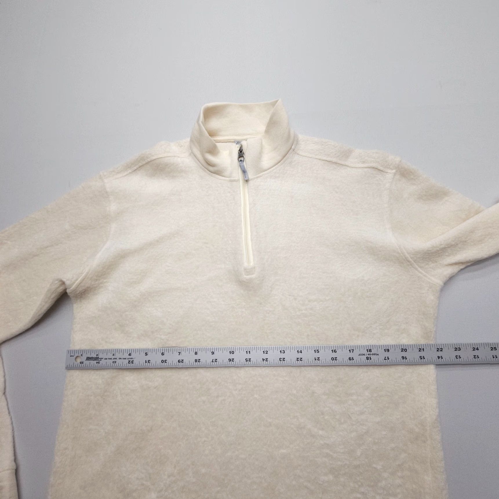 Houdini HOUDINI Alto Half Zip Merino Wool Sweater Womens Medium Ivory Lightweight Cozy Outdoor Ski Size M / US 6-8 / IT 42-44 - 6 Thumbnail