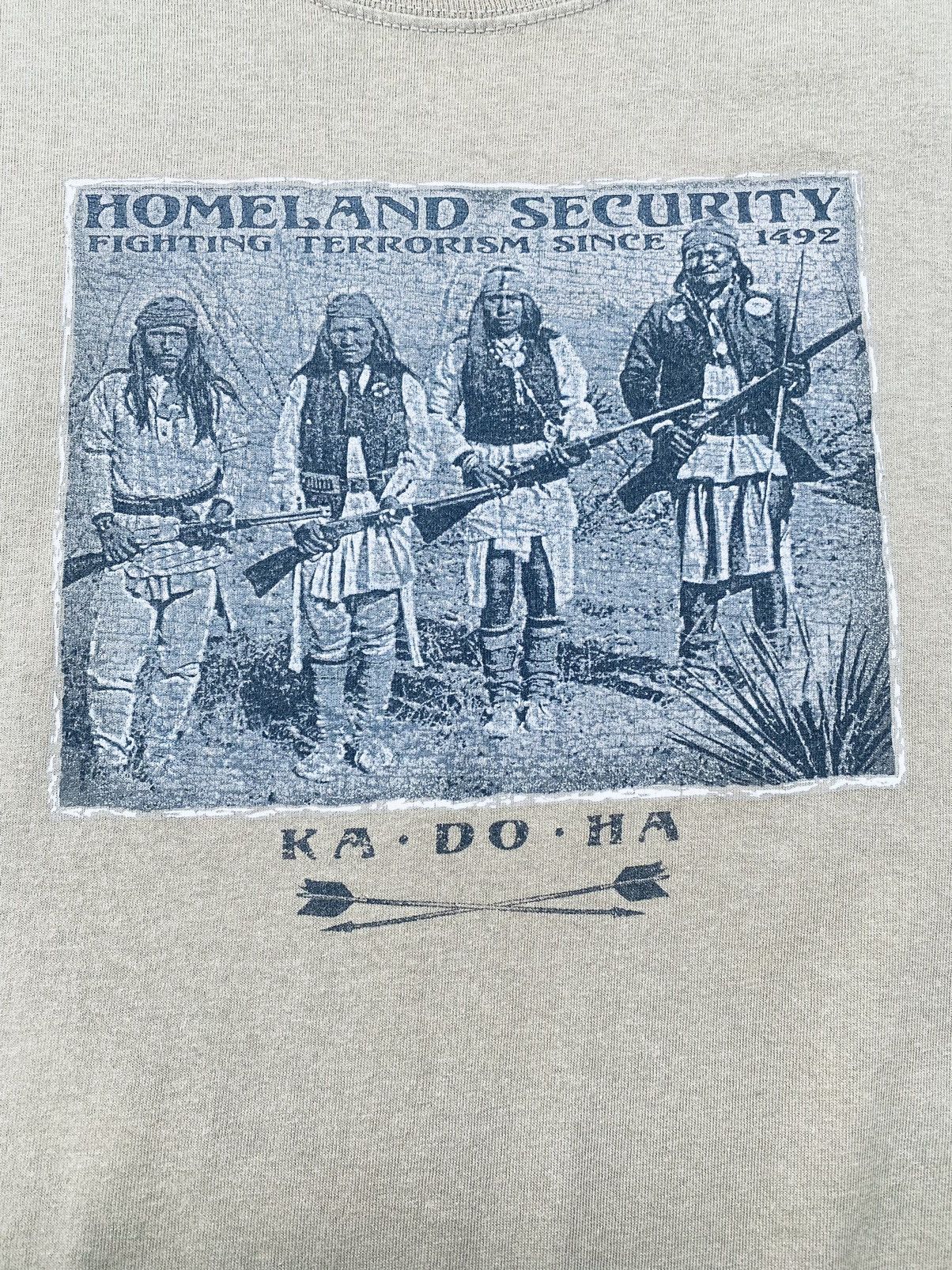 Vintage Vintage 90s Fighting Terrorism Rare Tees Size US XL / EU 56 / 4 - 3 Thumbnail