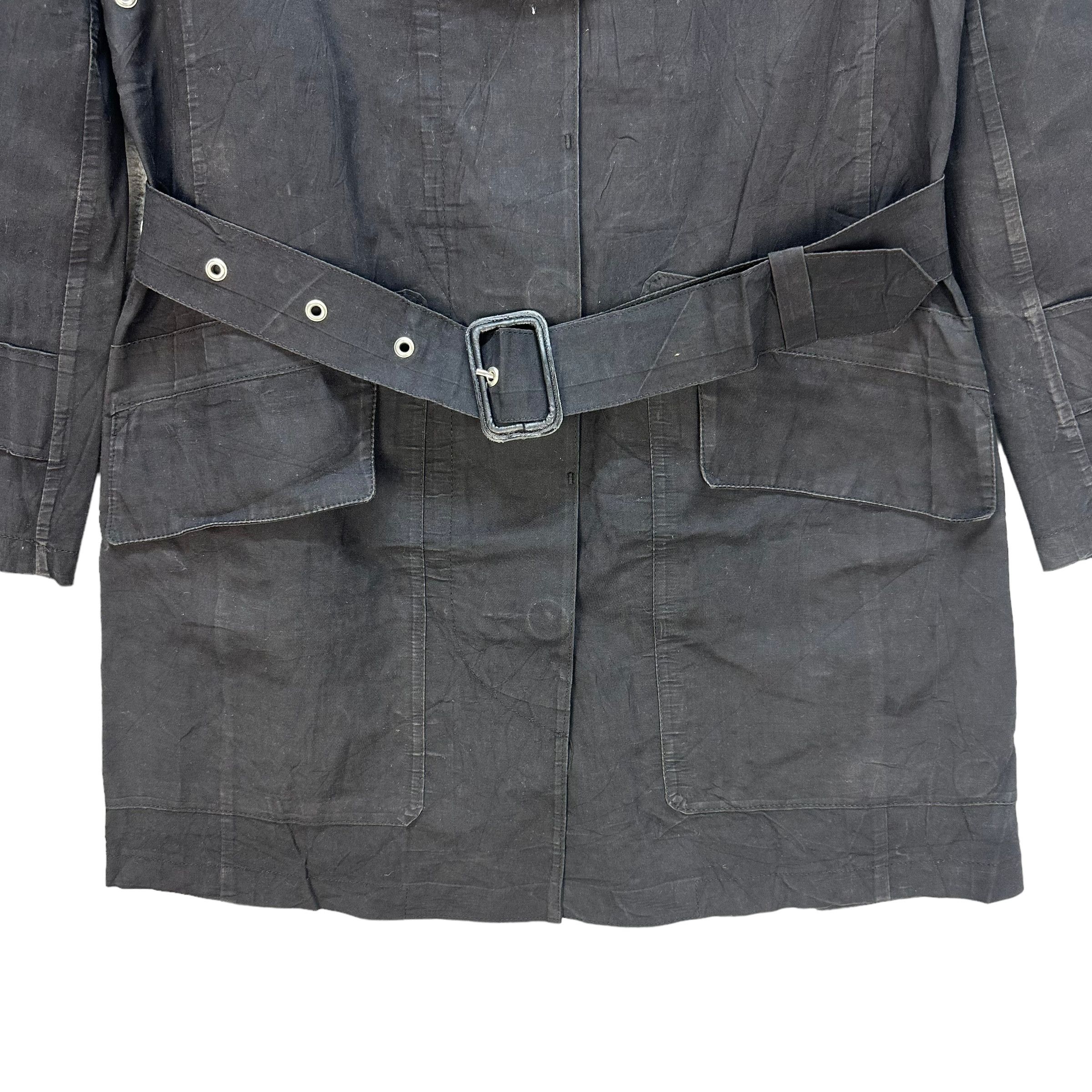 Mackintosh Mackintosh Genuine Handmade Cotton Rubber Overcoat #A7-0175 Size XS / US 0-2 / IT 36-38 - 3 Thumbnail