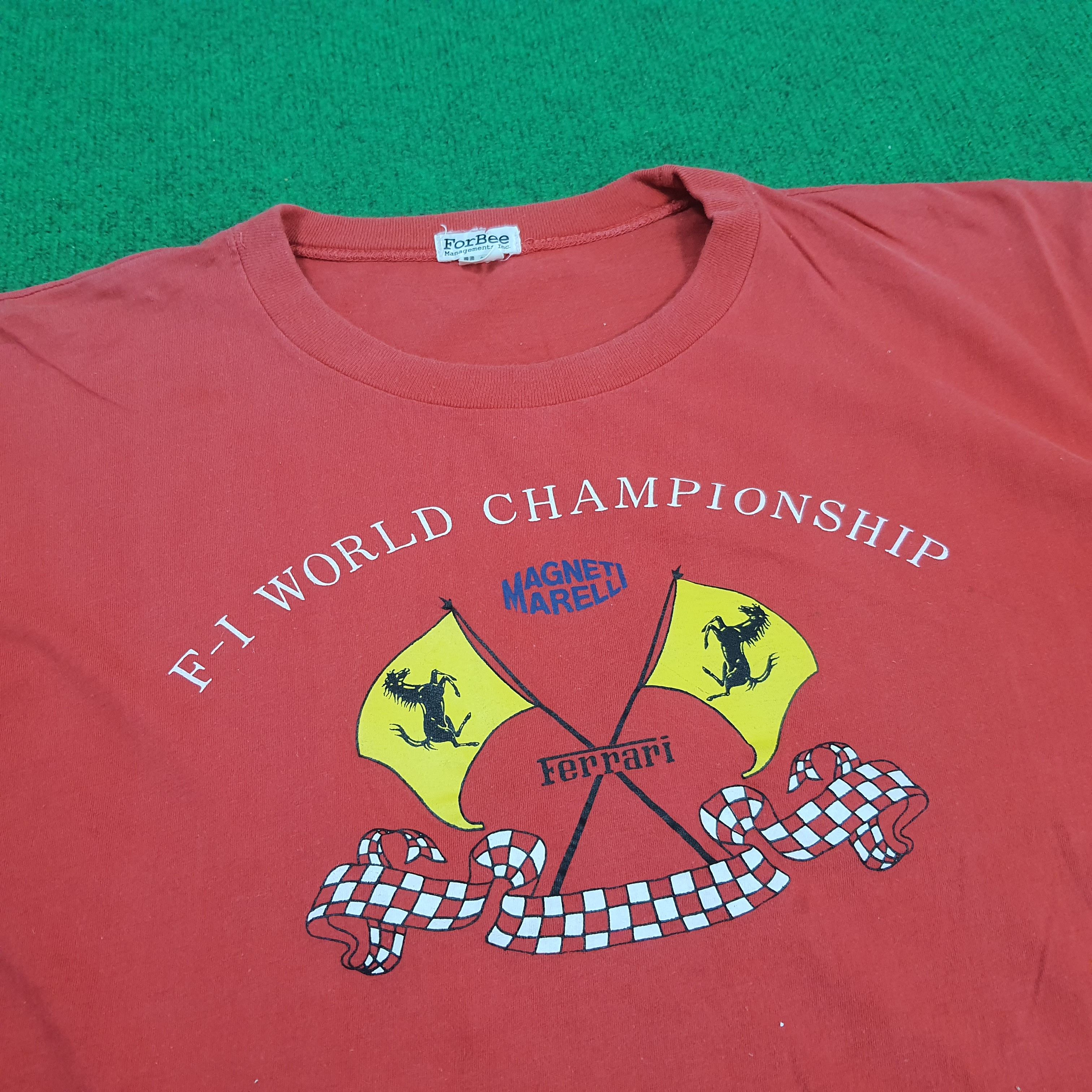 Ferrari × Vintage Vintage F1 Magneti Marelli Ferrari Motorsports Tshirt Size US L / EU 52-54 / 3 - 2 Thumbnail