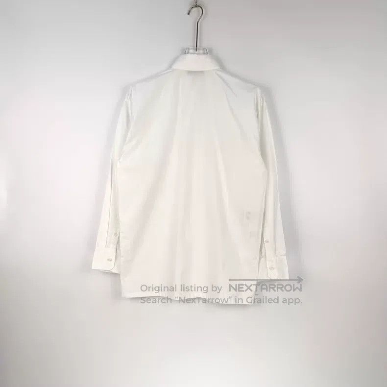 Prada Prada White pocket triangle logo shirt Size XS / US 0-2 / IT 36-38 - 4 Thumbnail