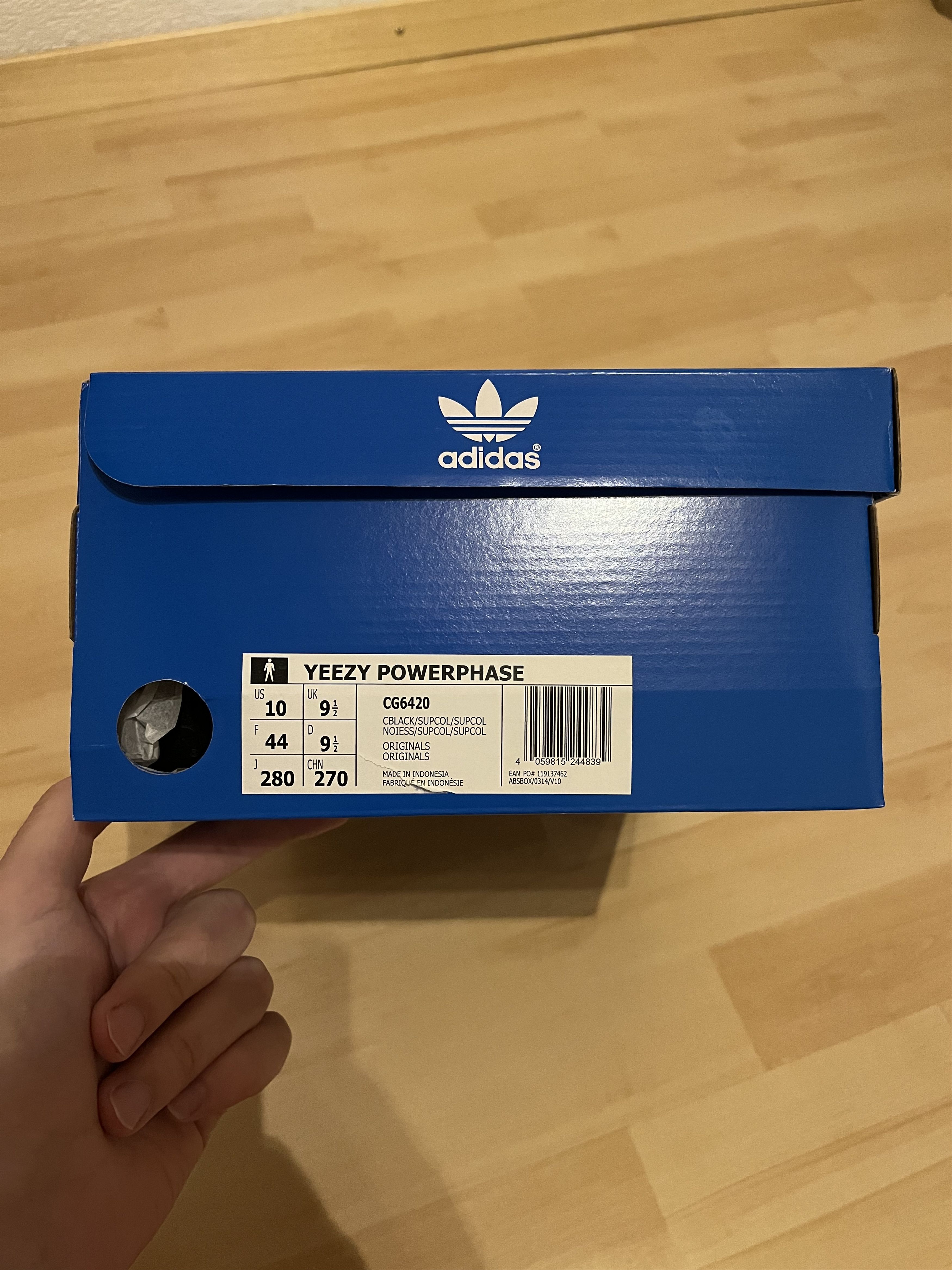 Adidas × Kanye West Adidas Yeezy Powerphase Black Size US 10 / EU 43 - 9 Thumbnail