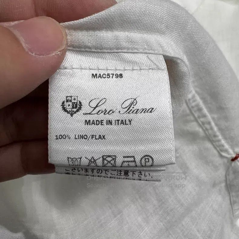 Loro Piana Loro Piana Linen Short Sleeve Shirt Size US XS / EU 42 / 0 - 4 Thumbnail